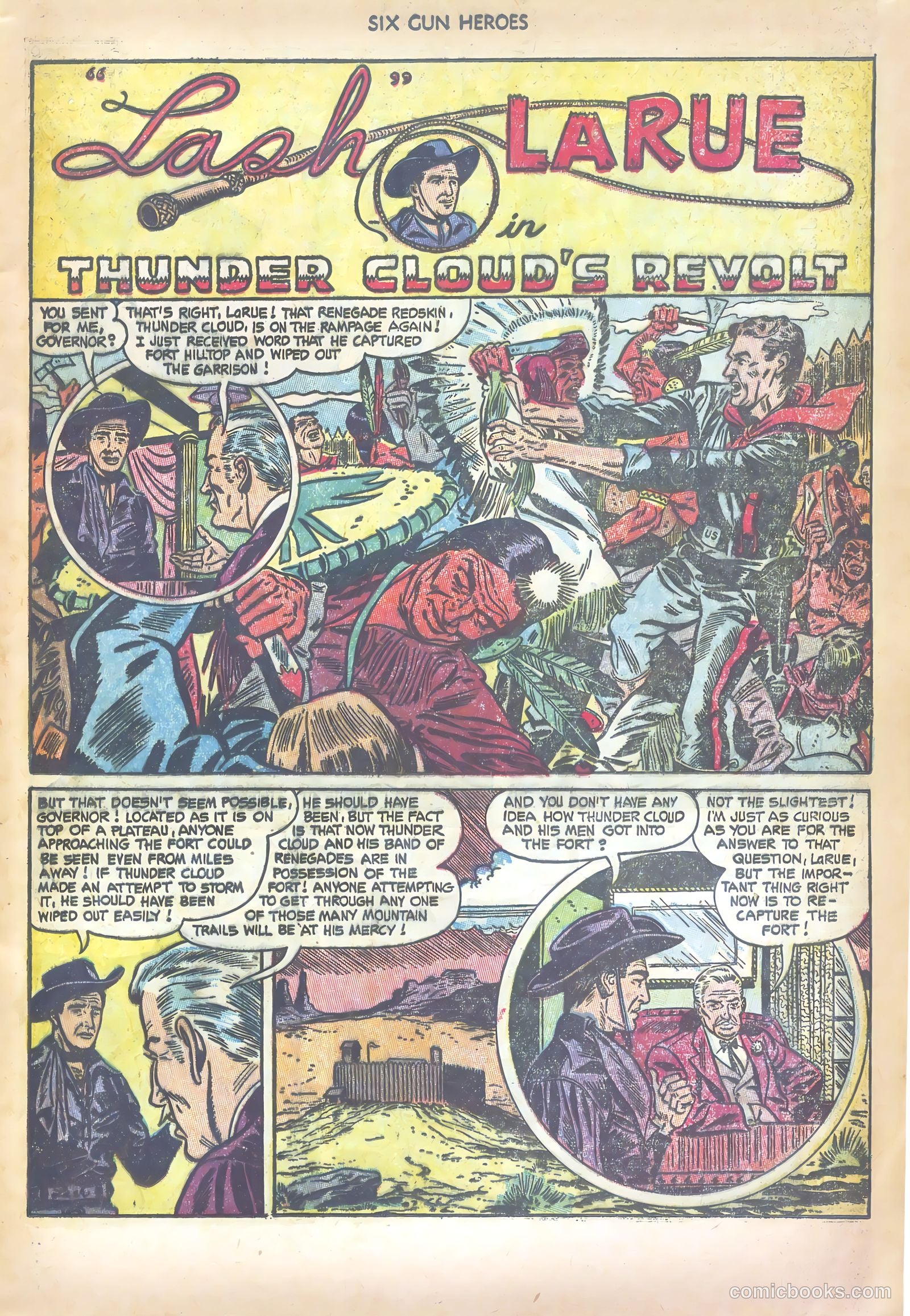 Six-Gun Heroes #21 (1953) — page 9 of 36