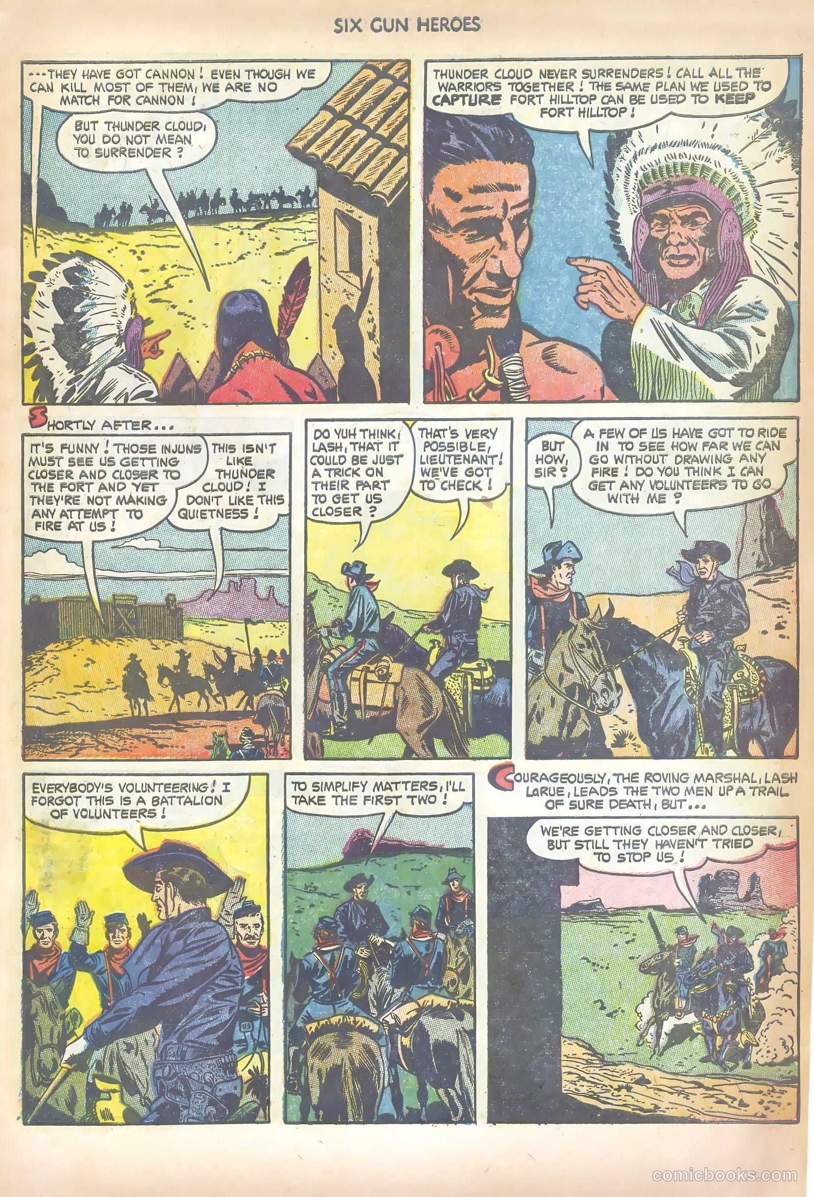 Six-Gun Heroes #21 (1953) — page 11 of 36