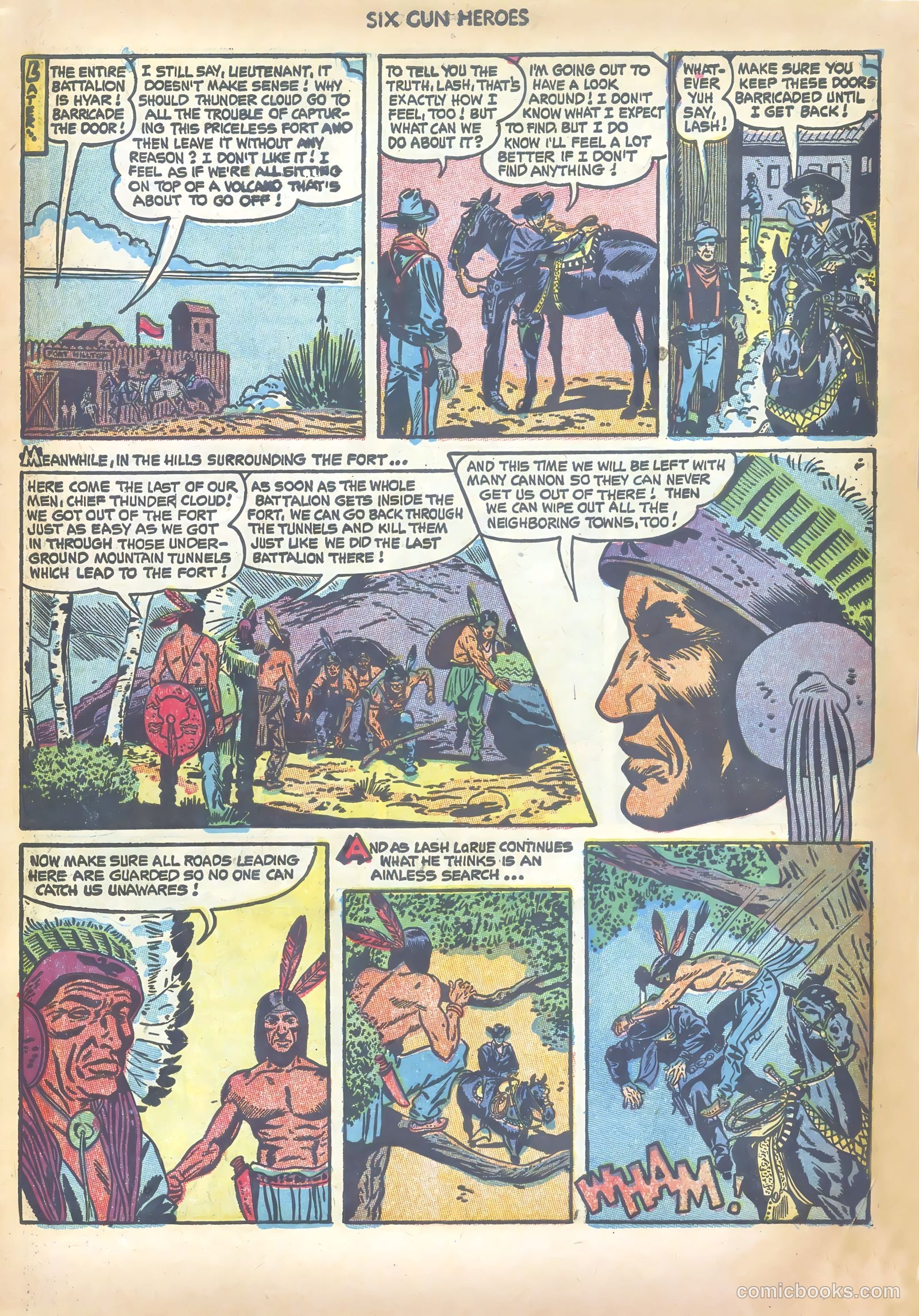 Six-Gun Heroes #21 (1953) — page 13 of 36