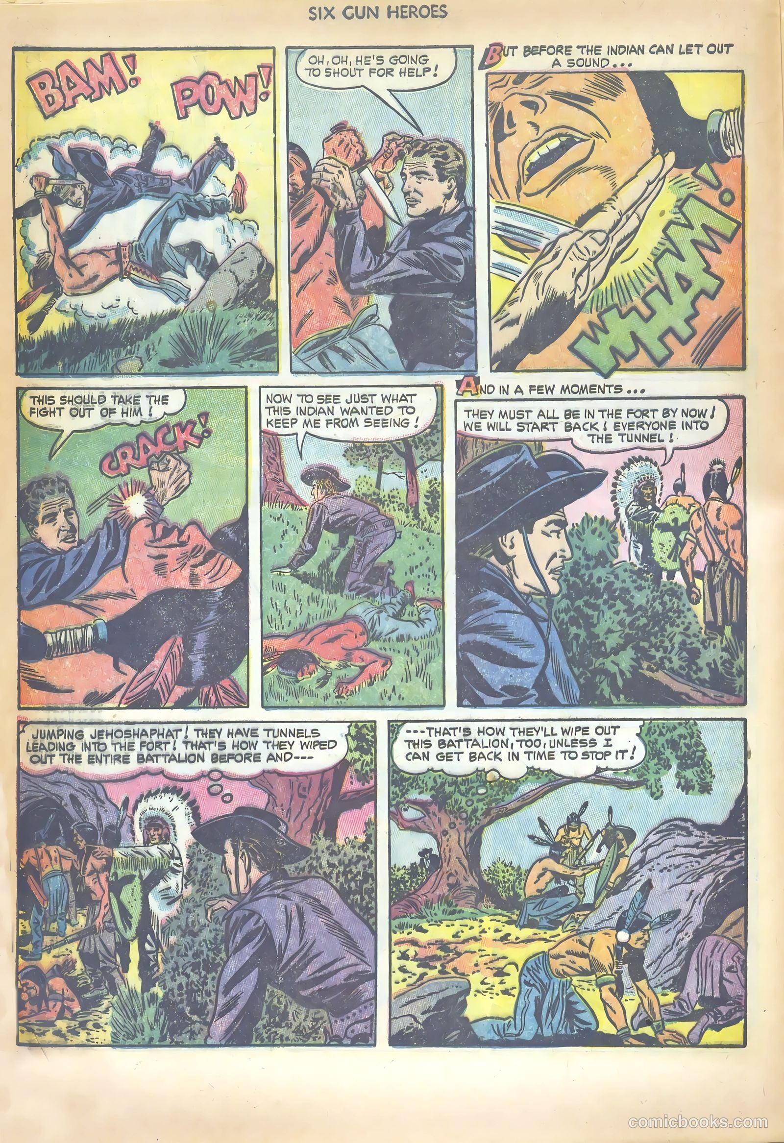 Six-Gun Heroes #21 (1953) — page 14 of 36