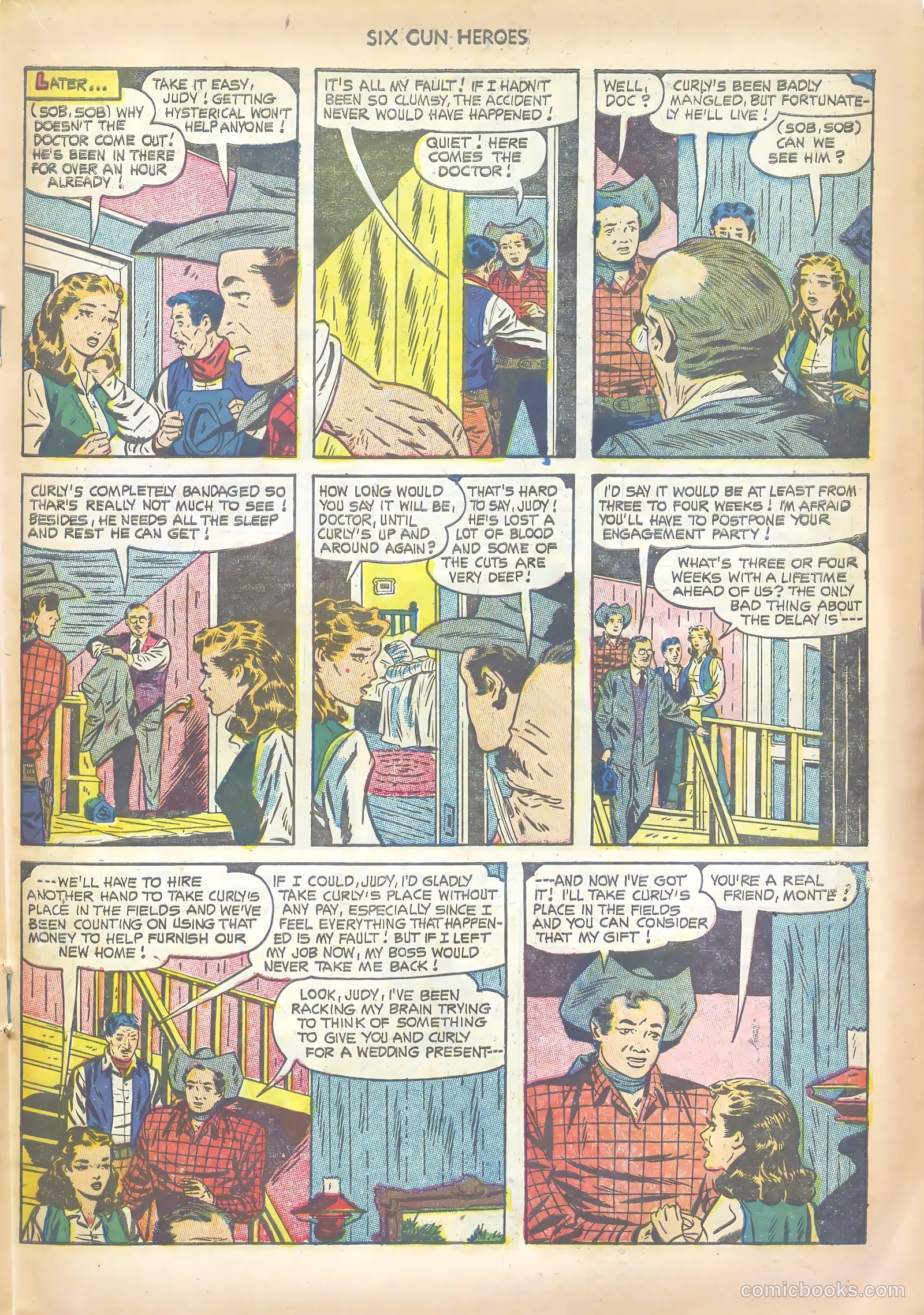 Six-Gun Heroes #21 (1953) — page 19 of 36