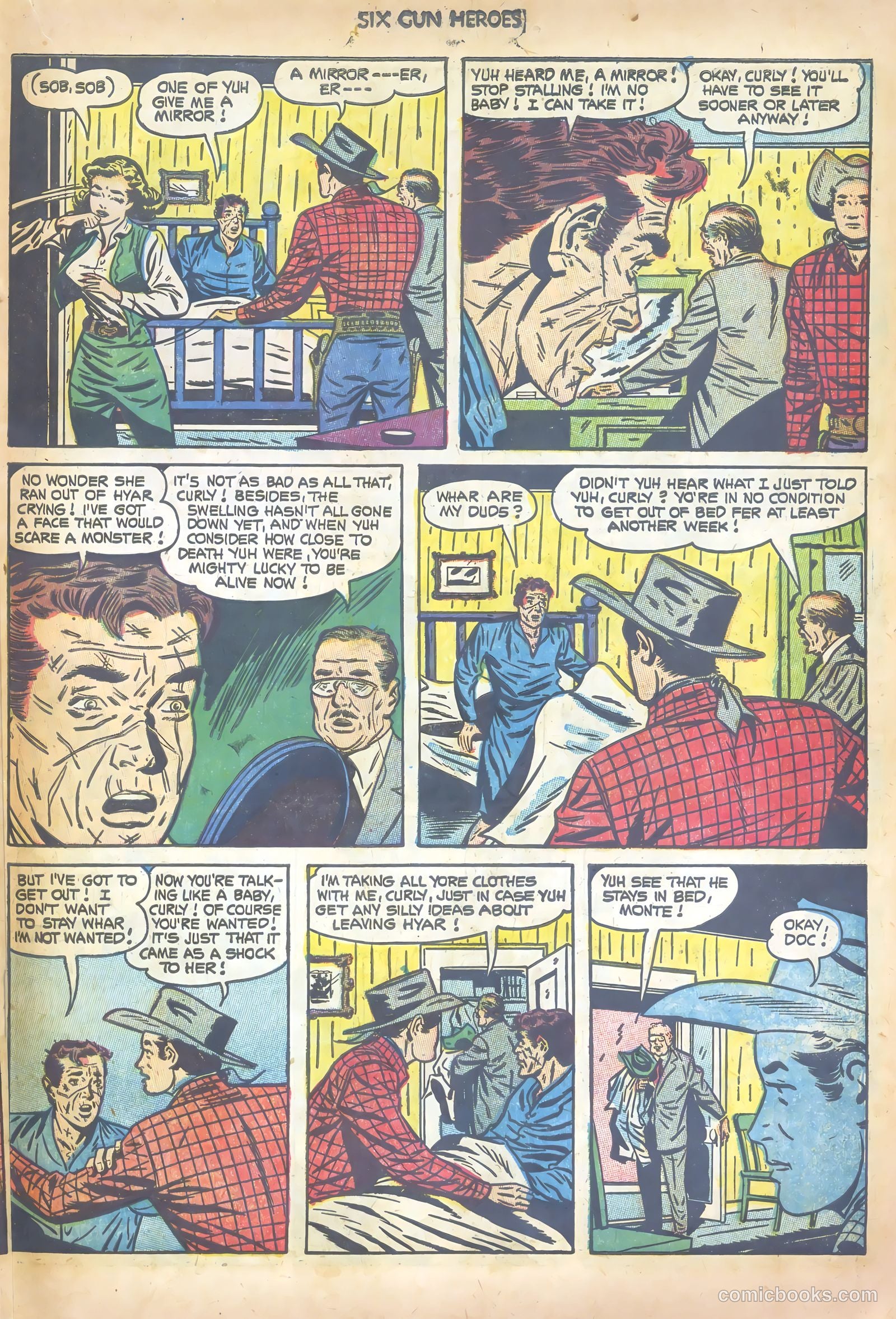 Six-Gun Heroes #21 (1953) — page 21 of 36