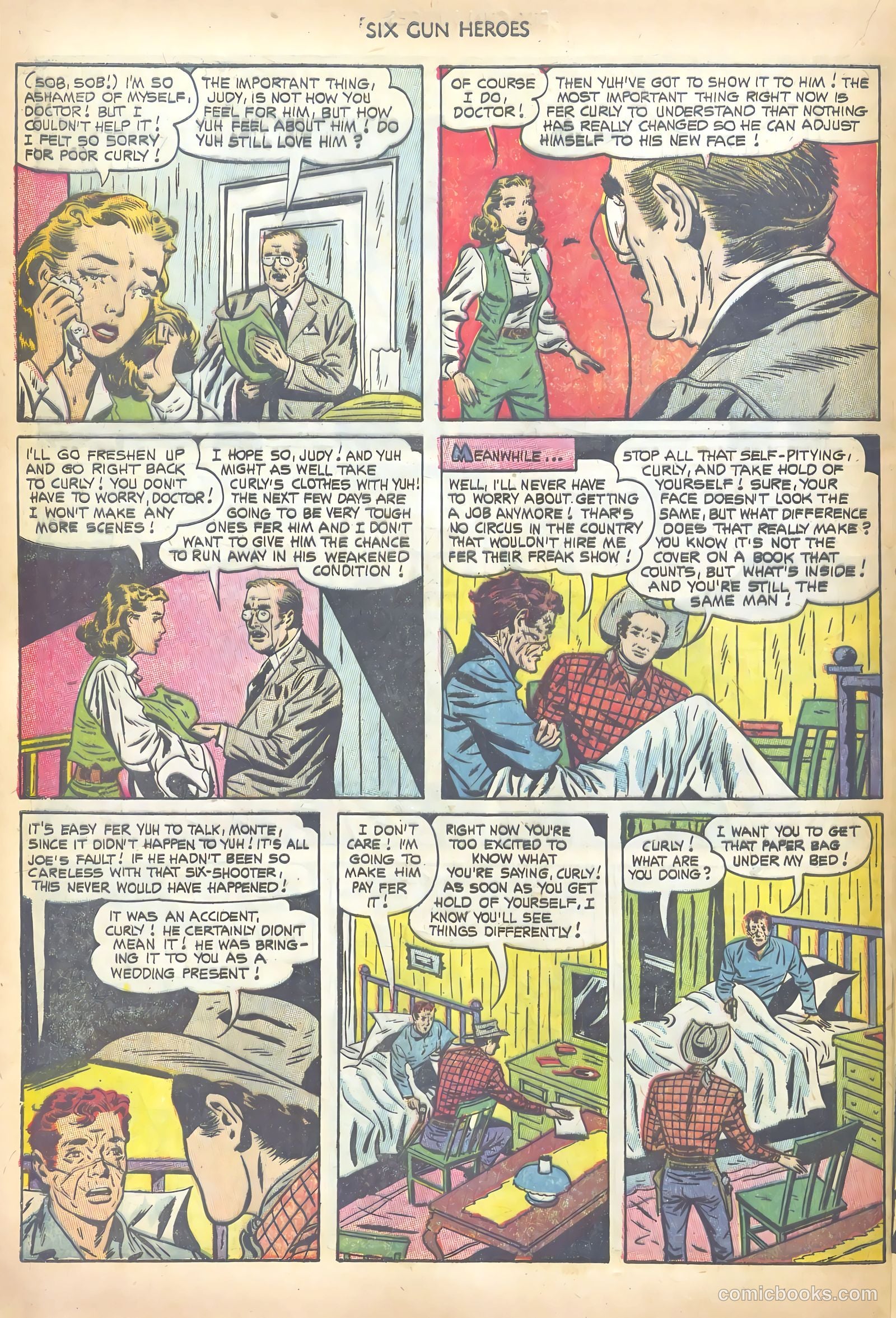 Six-Gun Heroes #21 (1953) — page 22 of 36