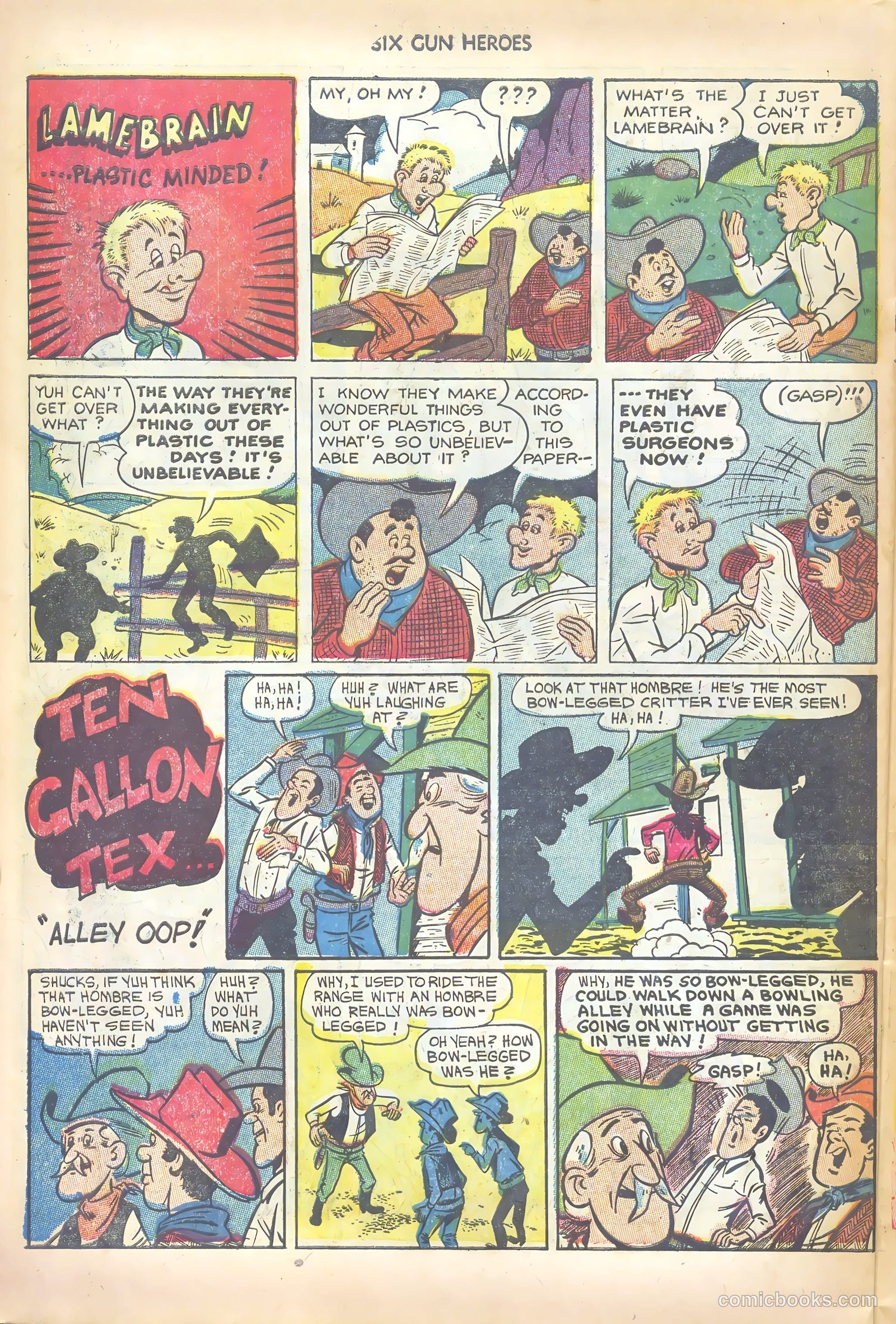 Six-Gun Heroes #21 (1953) — page 26 of 36
