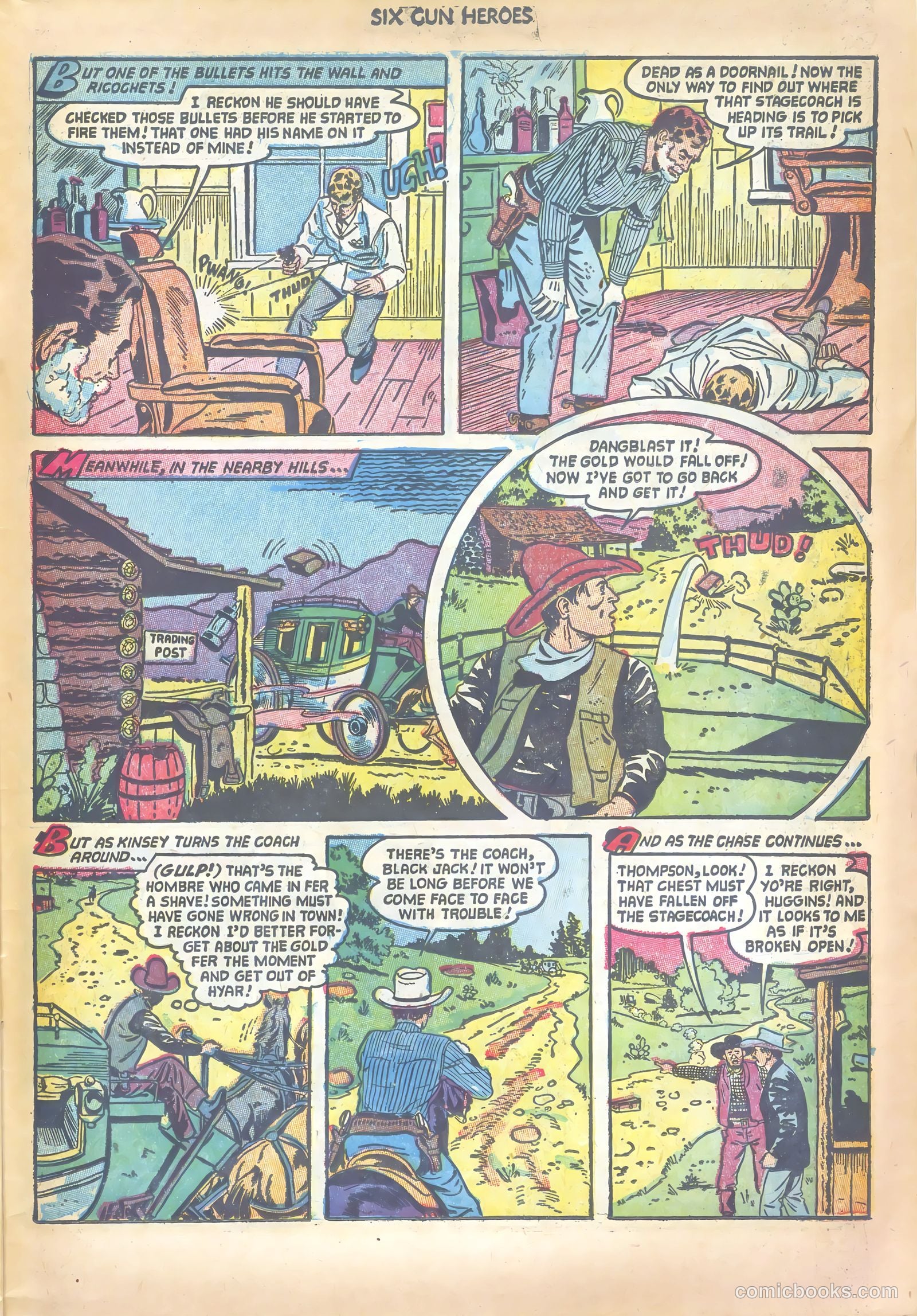 Six-Gun Heroes #21 (1953) — page 29 of 36