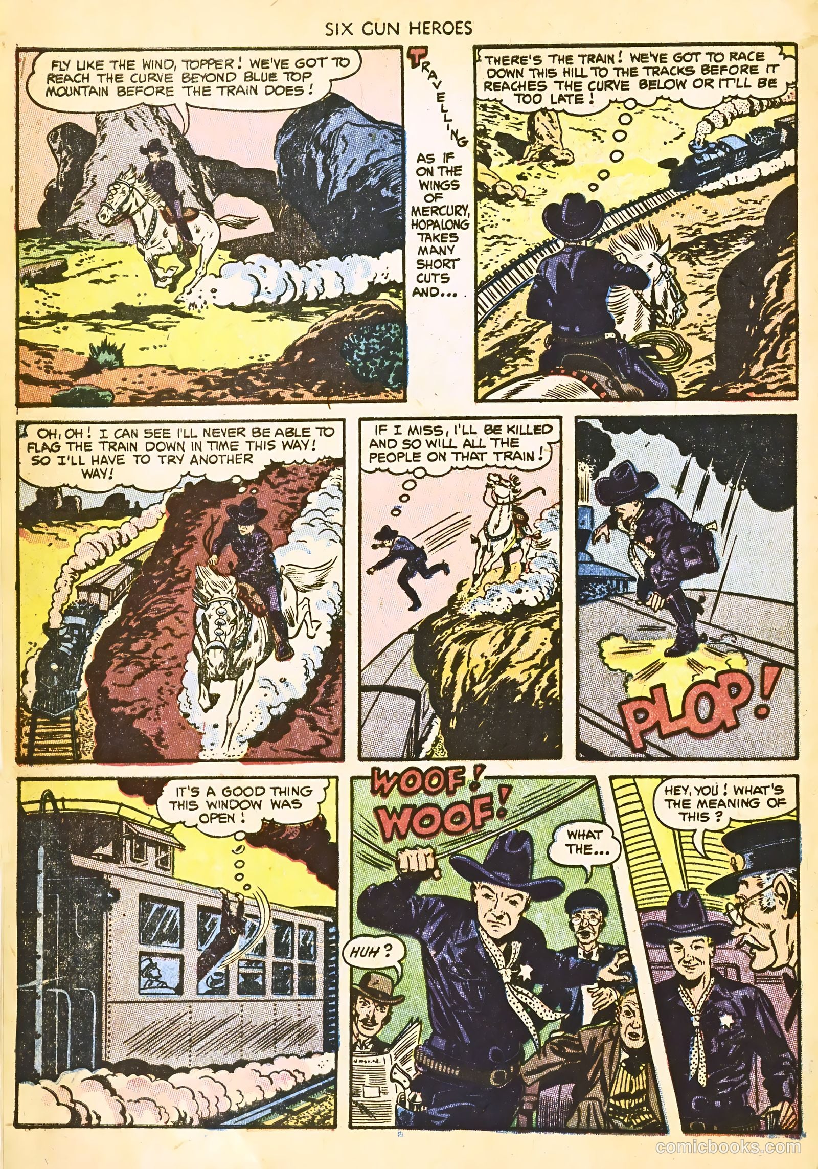 Six-Gun Heroes #22 (1953) — page 6 of 36