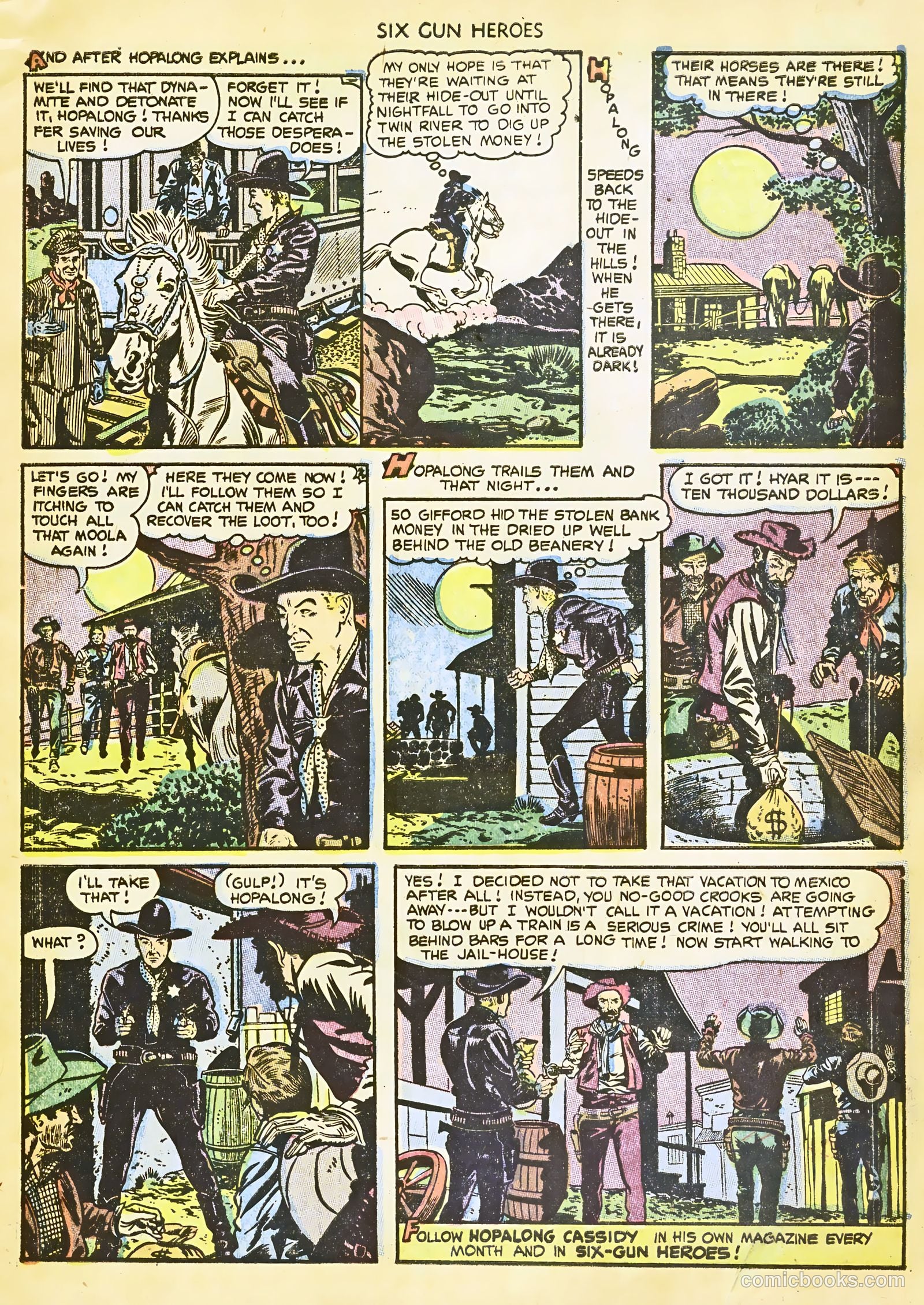Six-Gun Heroes #22 (1953) — page 7 of 36