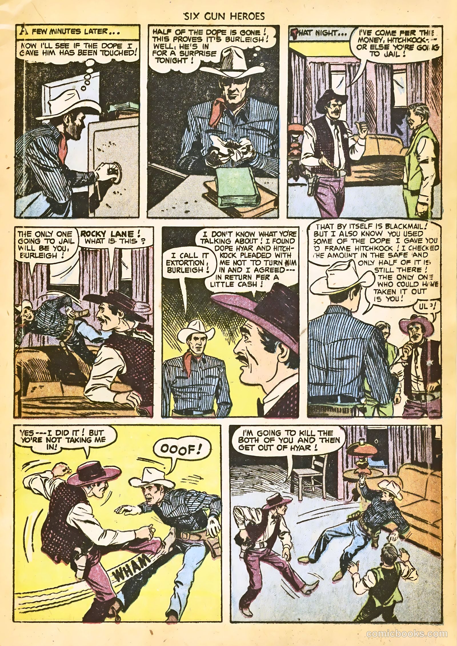 Six-Gun Heroes #22 (1953) — page 13 of 36