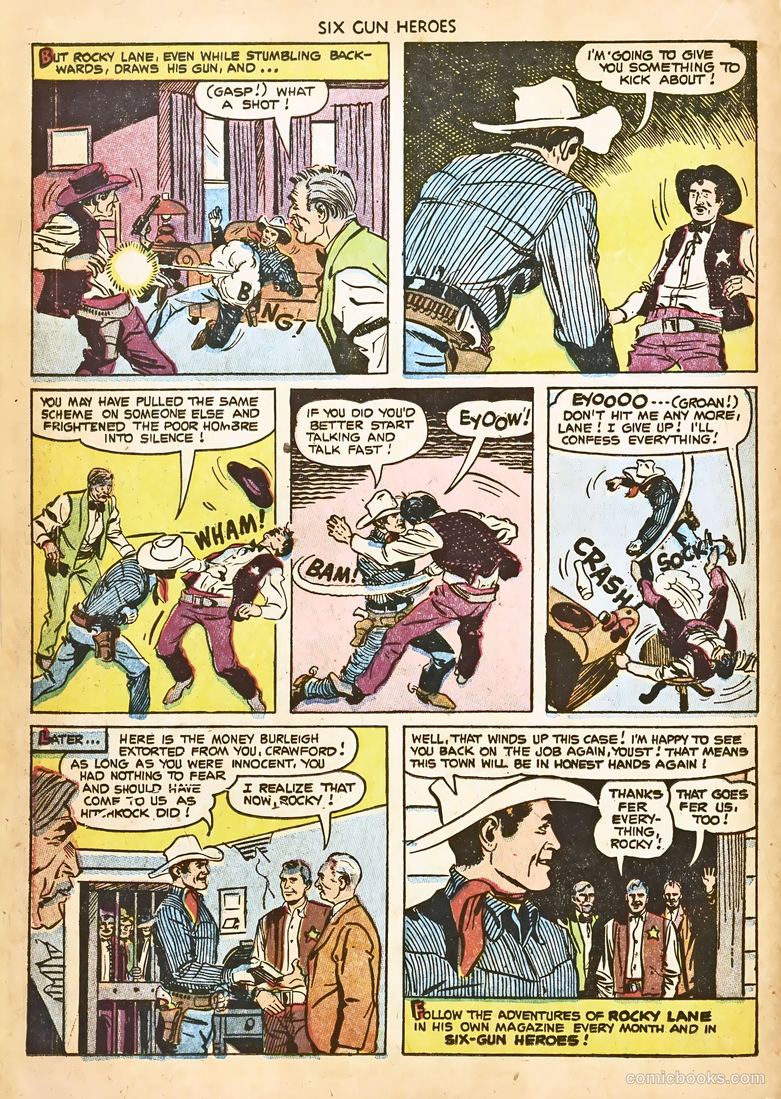 Six-Gun Heroes #22 (1953) — page 14 of 36