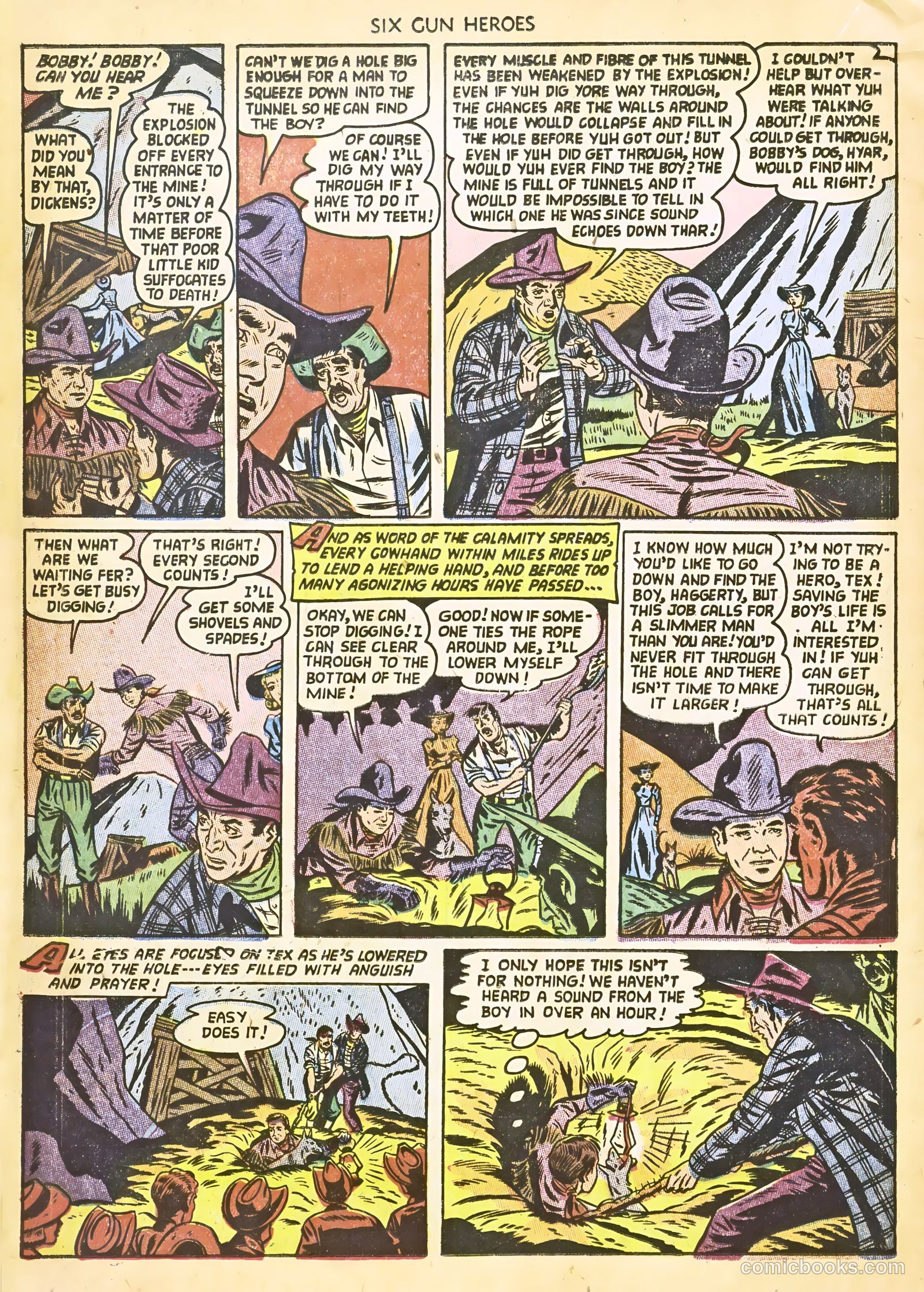 Six-Gun Heroes #22 (1953) — page 18 of 36