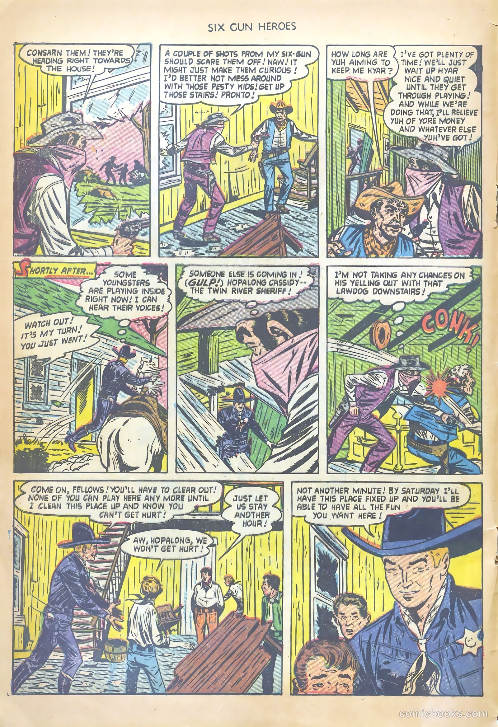 Six-Gun Heroes #23 (1953) — page 4 of 36