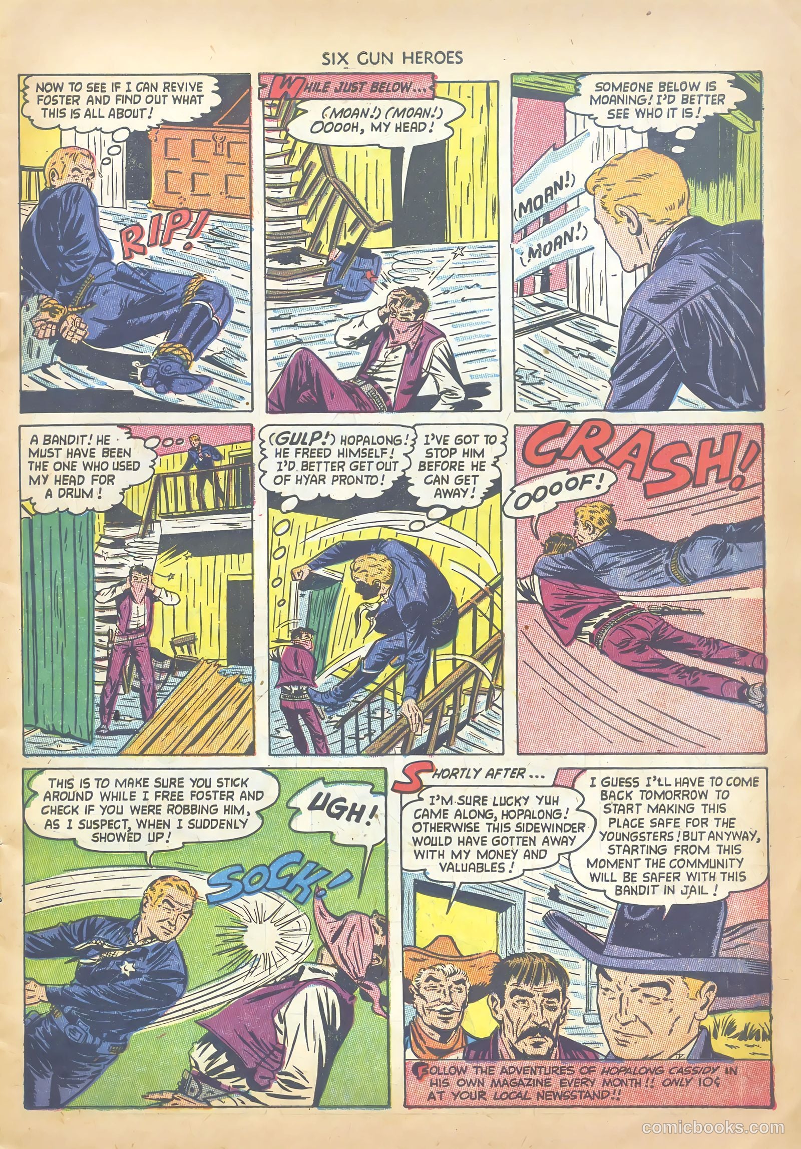 Six-Gun Heroes #23 (1953) — page 7 of 36