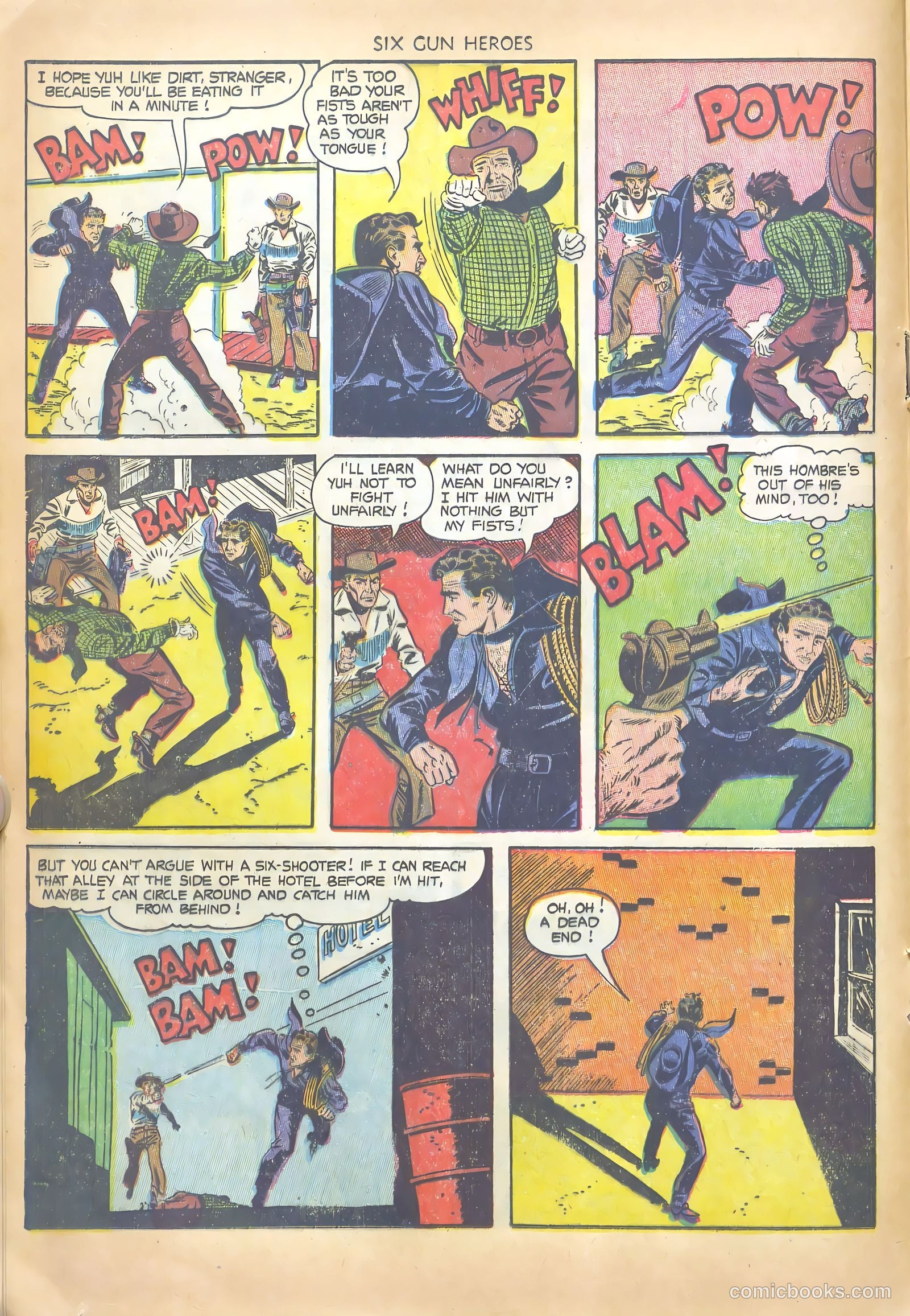 Six-Gun Heroes #23 (1953) — page 12 of 36