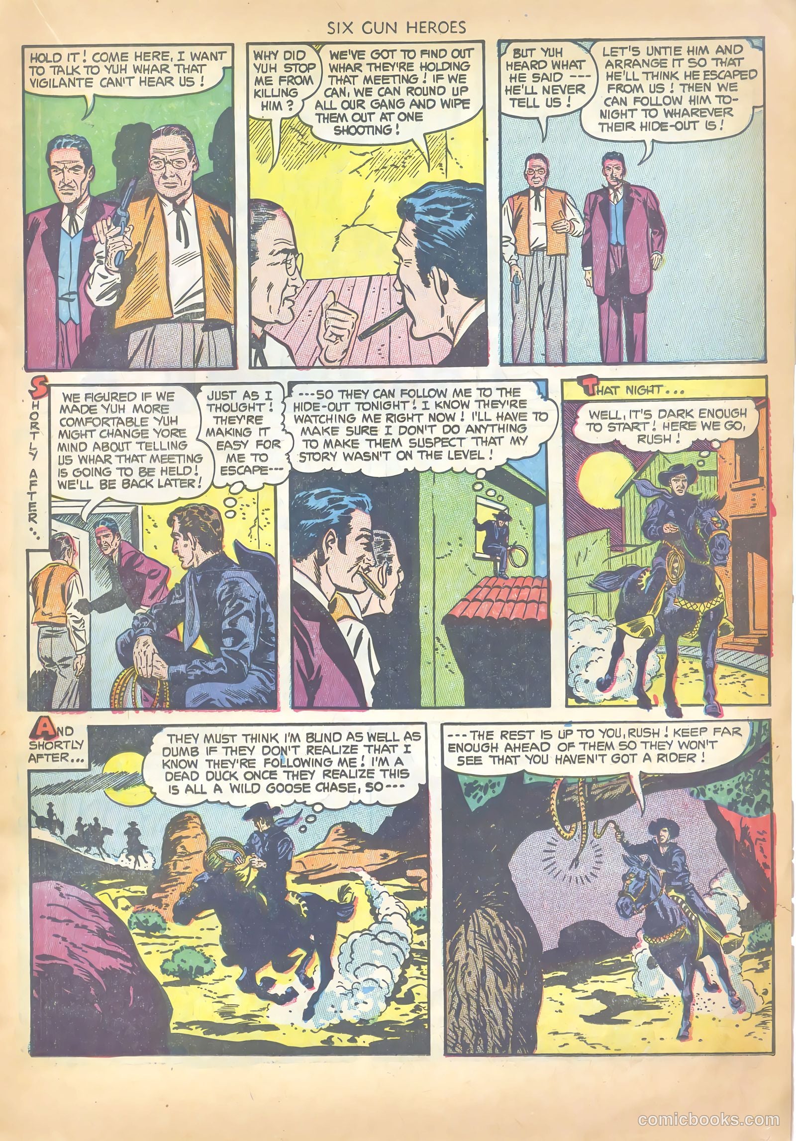 Six-Gun Heroes #23 (1953) — page 15 of 36