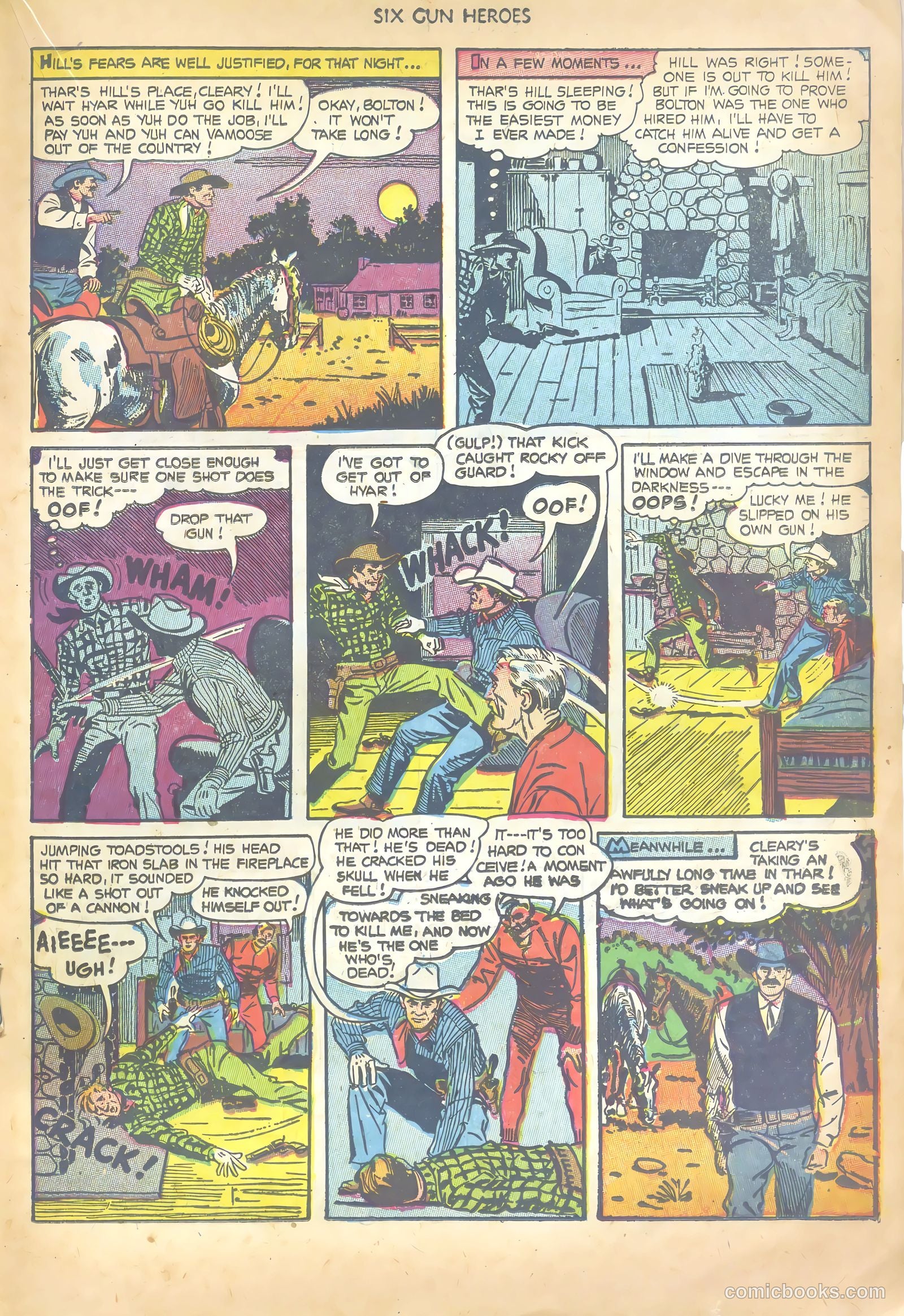 Six-Gun Heroes #23 (1953) — page 19 of 36