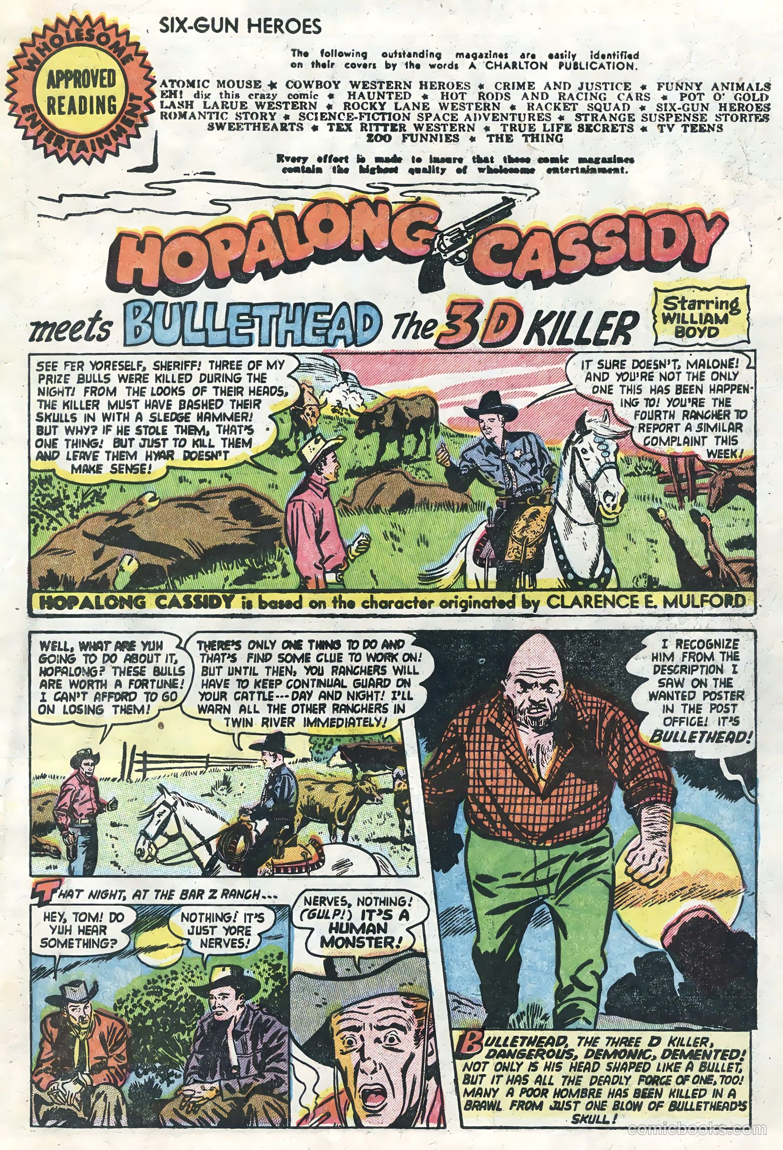 Six-Gun Heroes #24 (1954) — page 3 of 36