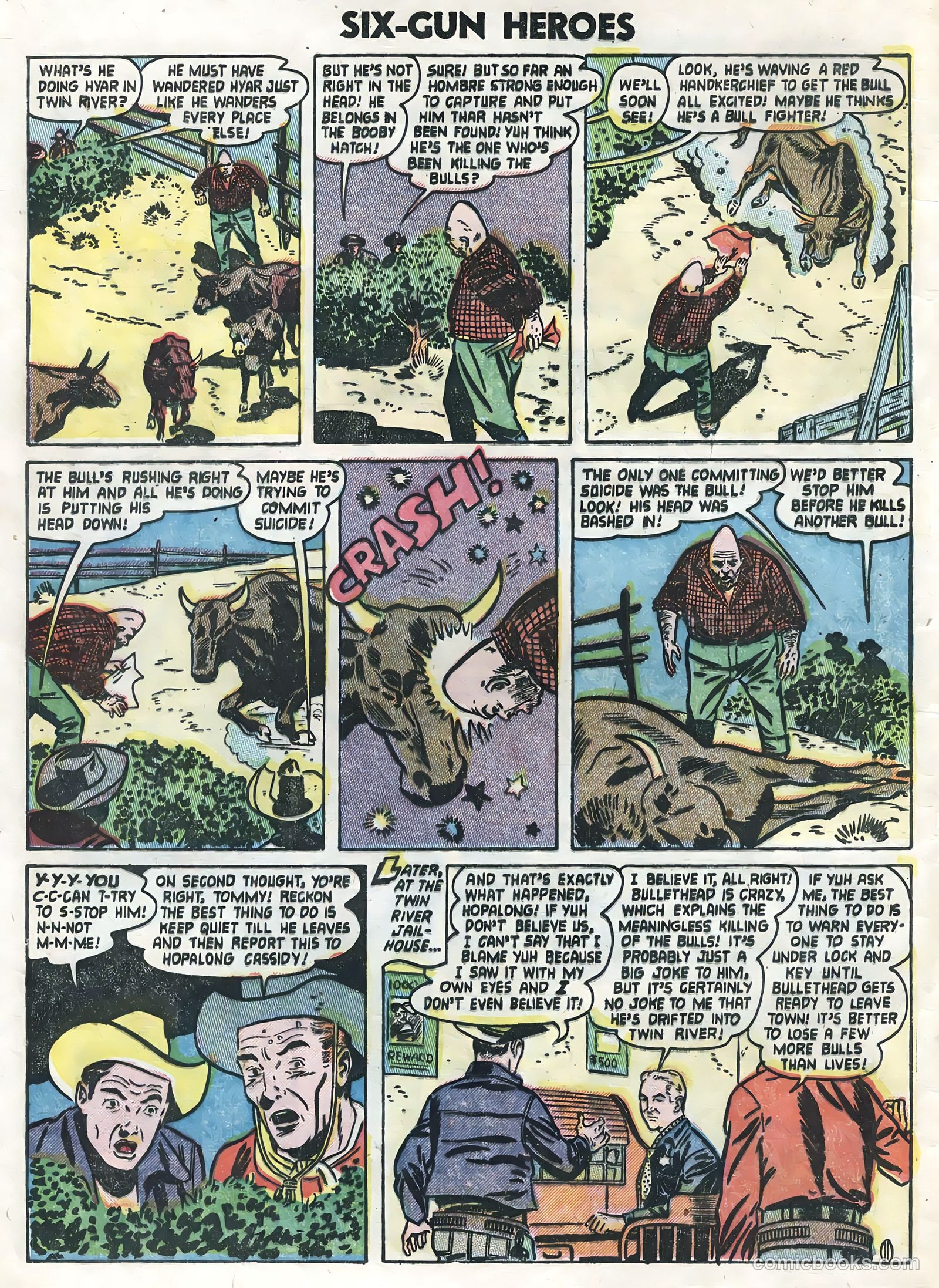 Six-Gun Heroes #24 (1954) — page 4 of 36