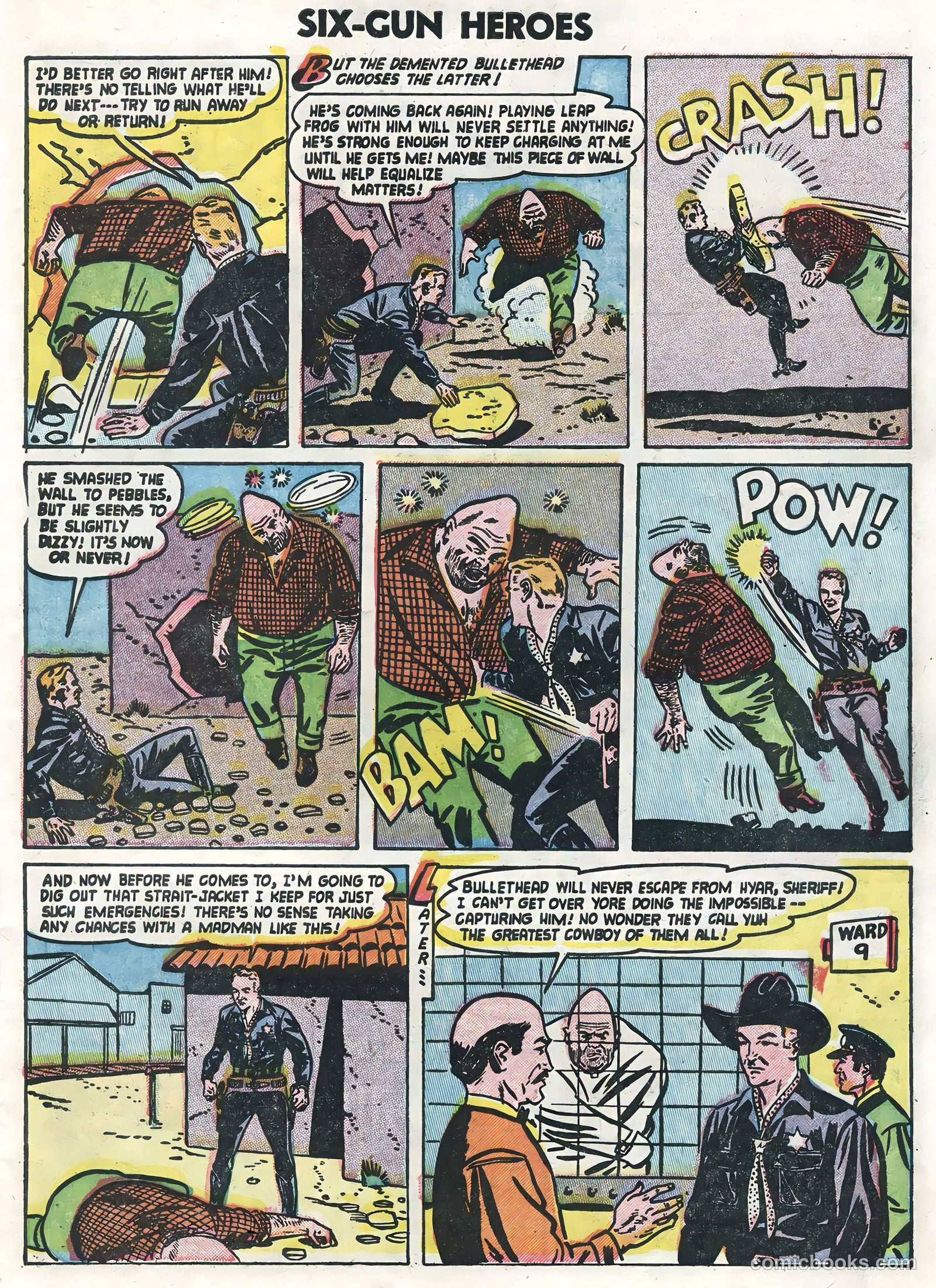 Six-Gun Heroes #24 (1954) — page 7 of 36