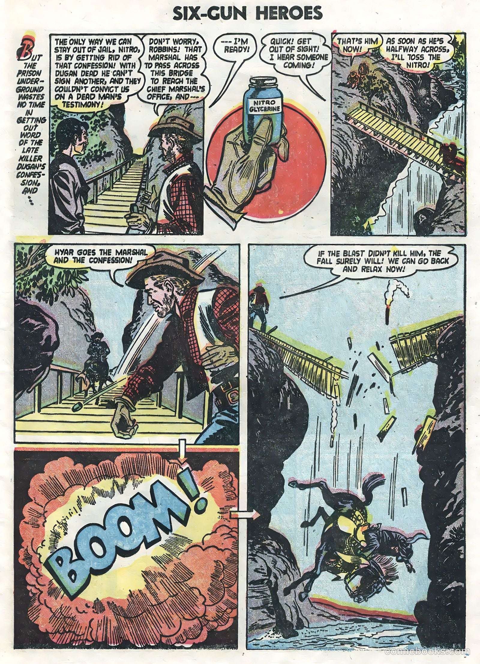 Six-Gun Heroes #24 (1954) — page 9 of 36
