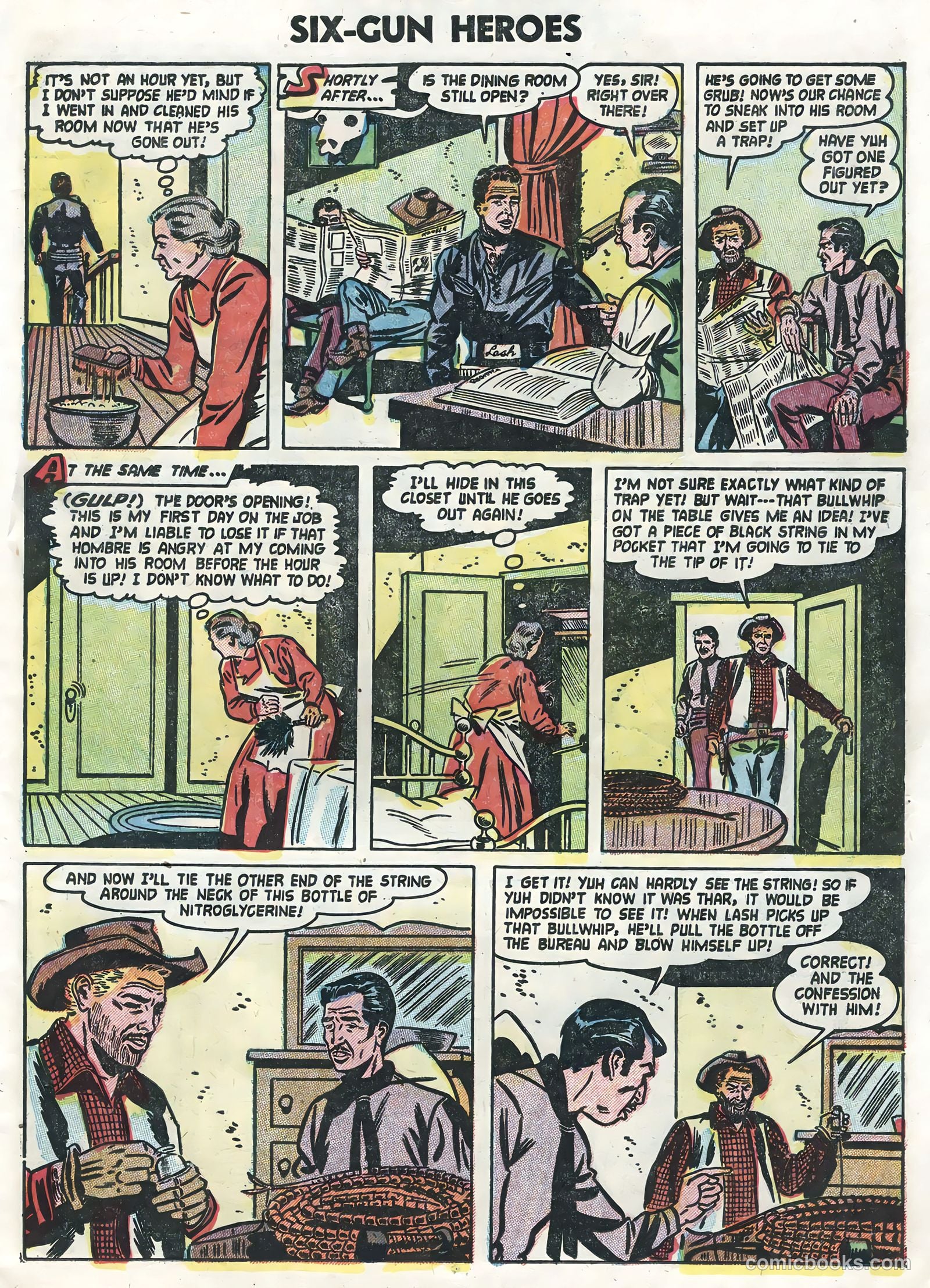 Six-Gun Heroes #24 (1954) — page 11 of 36