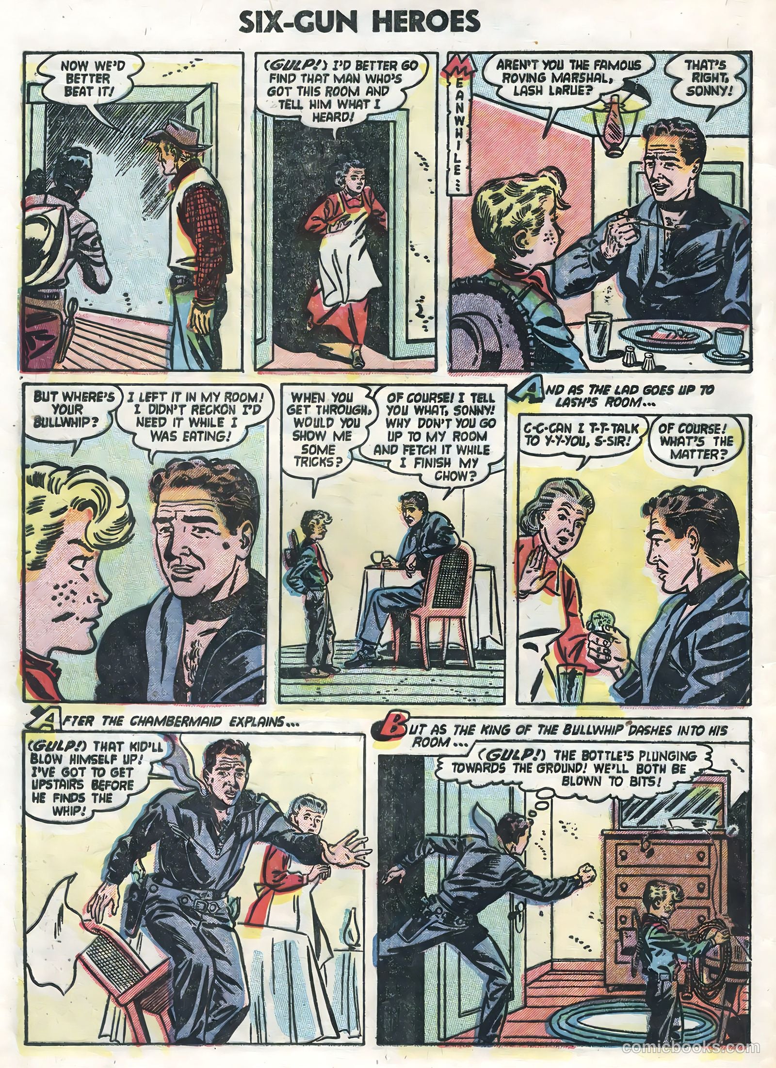 Six-Gun Heroes #24 (1954) — page 12 of 36