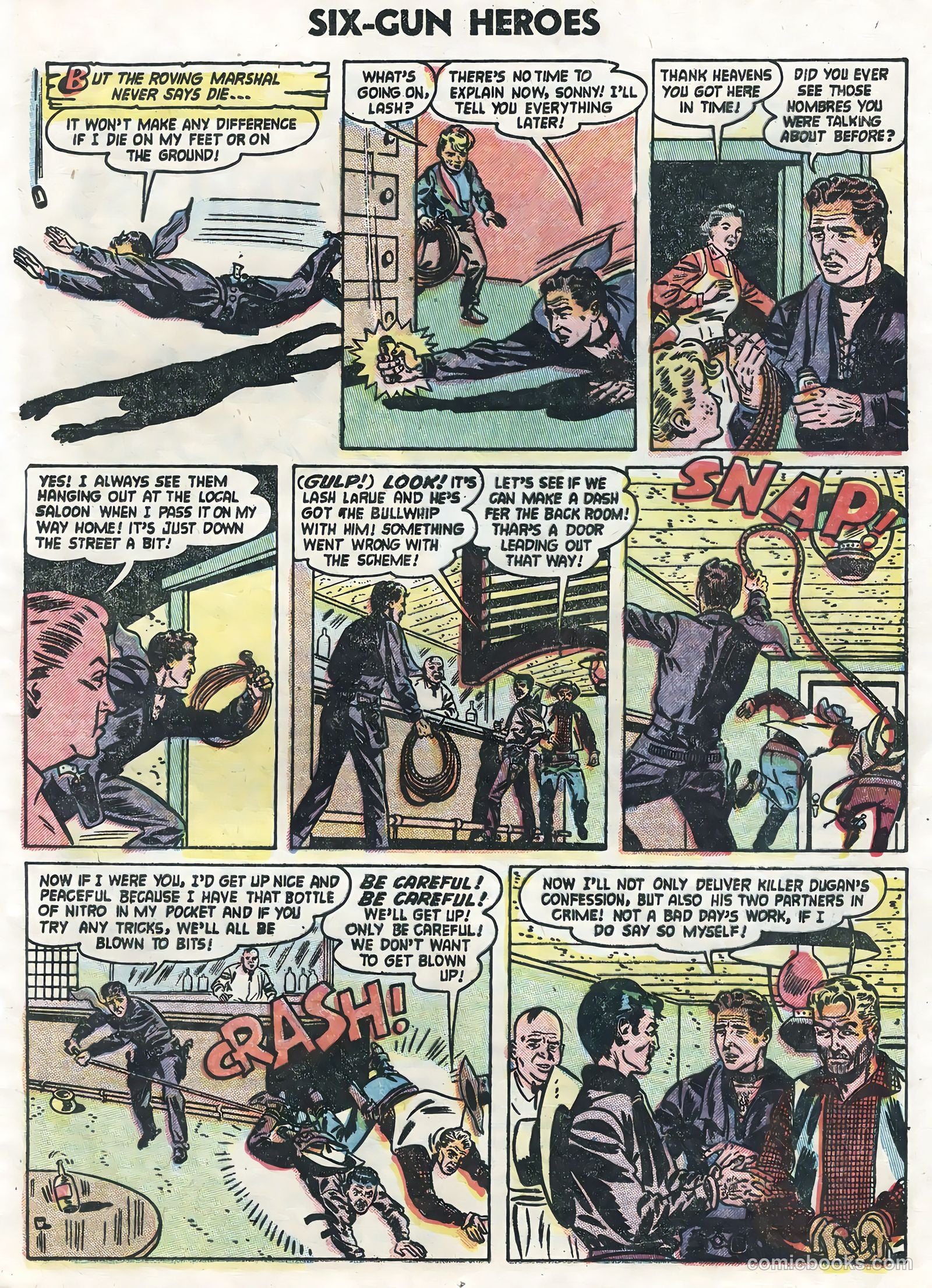 Six-Gun Heroes #24 (1954) — page 13 of 36