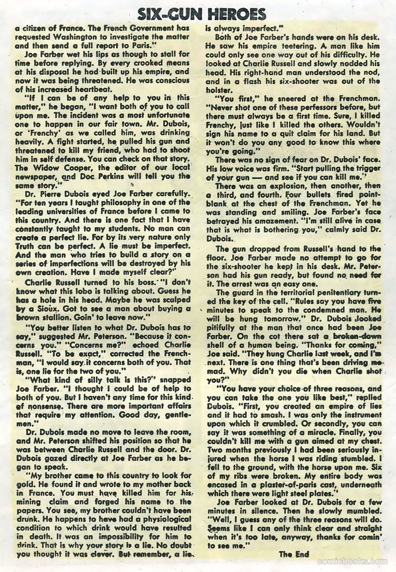 Six-Gun Heroes #24 (1954) — page 15 of 36
