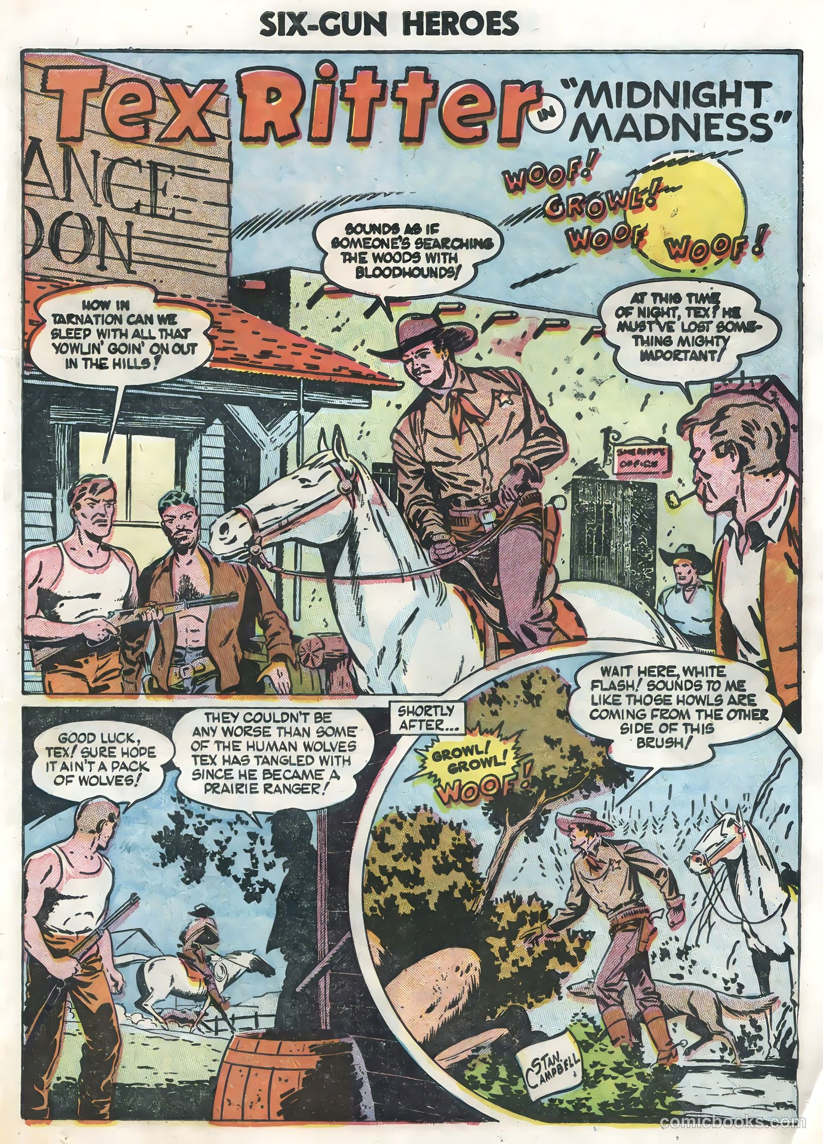 Six-Gun Heroes #24 (1954) — page 23 of 36
