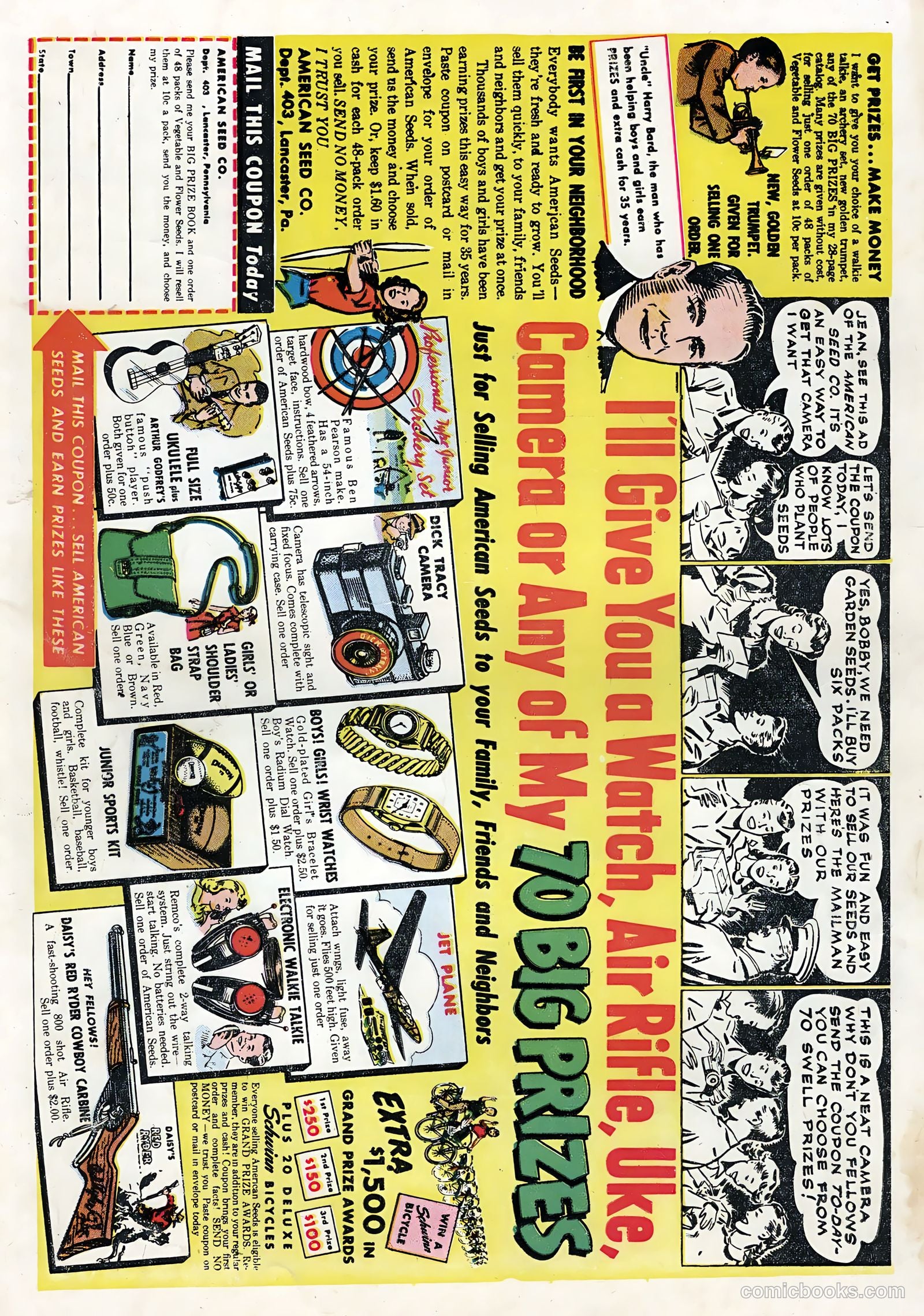 Six-Gun Heroes #24 (1954) — page 36 of 36