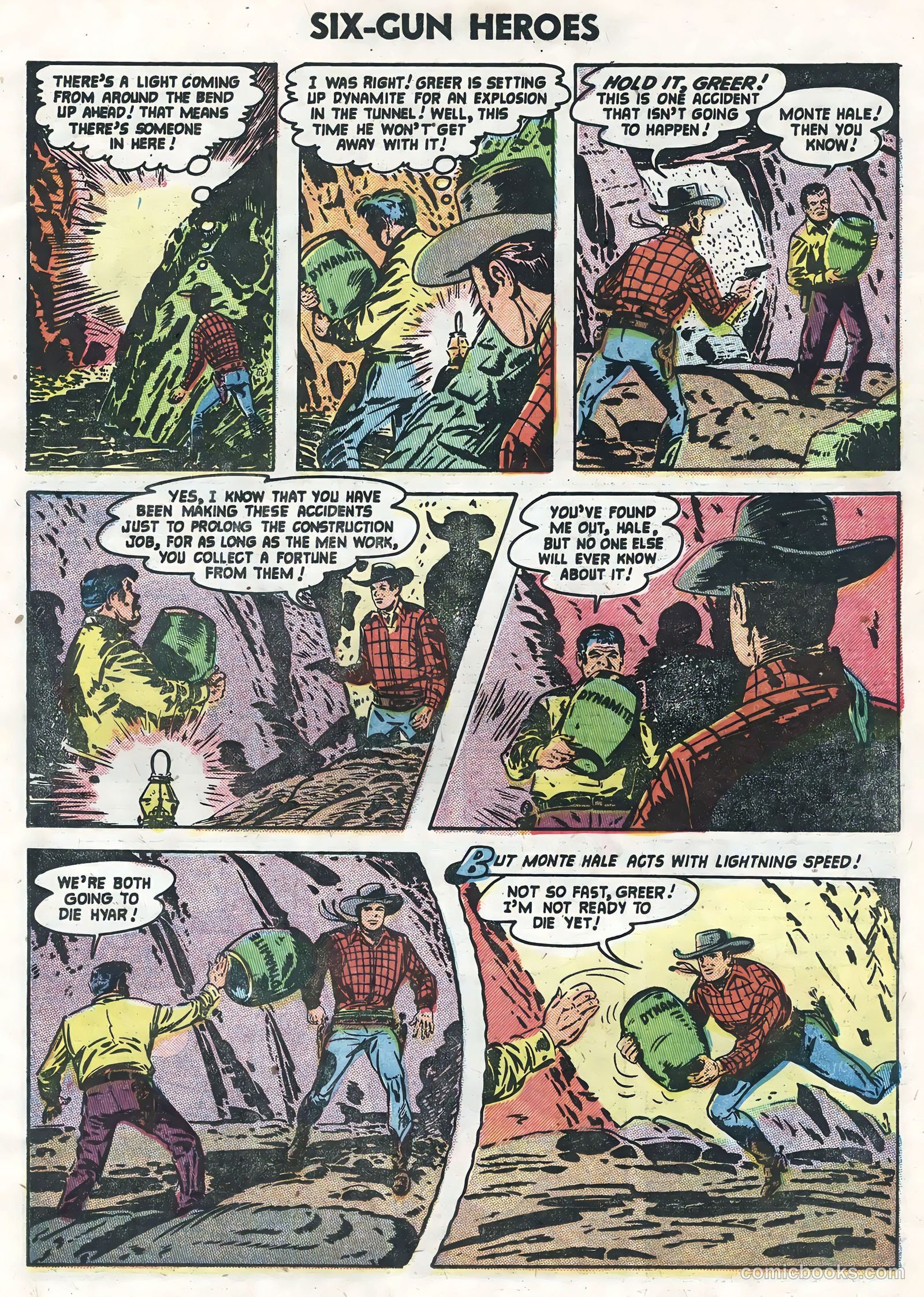 Six-Gun Heroes #25 (1954) — page 11 of 36