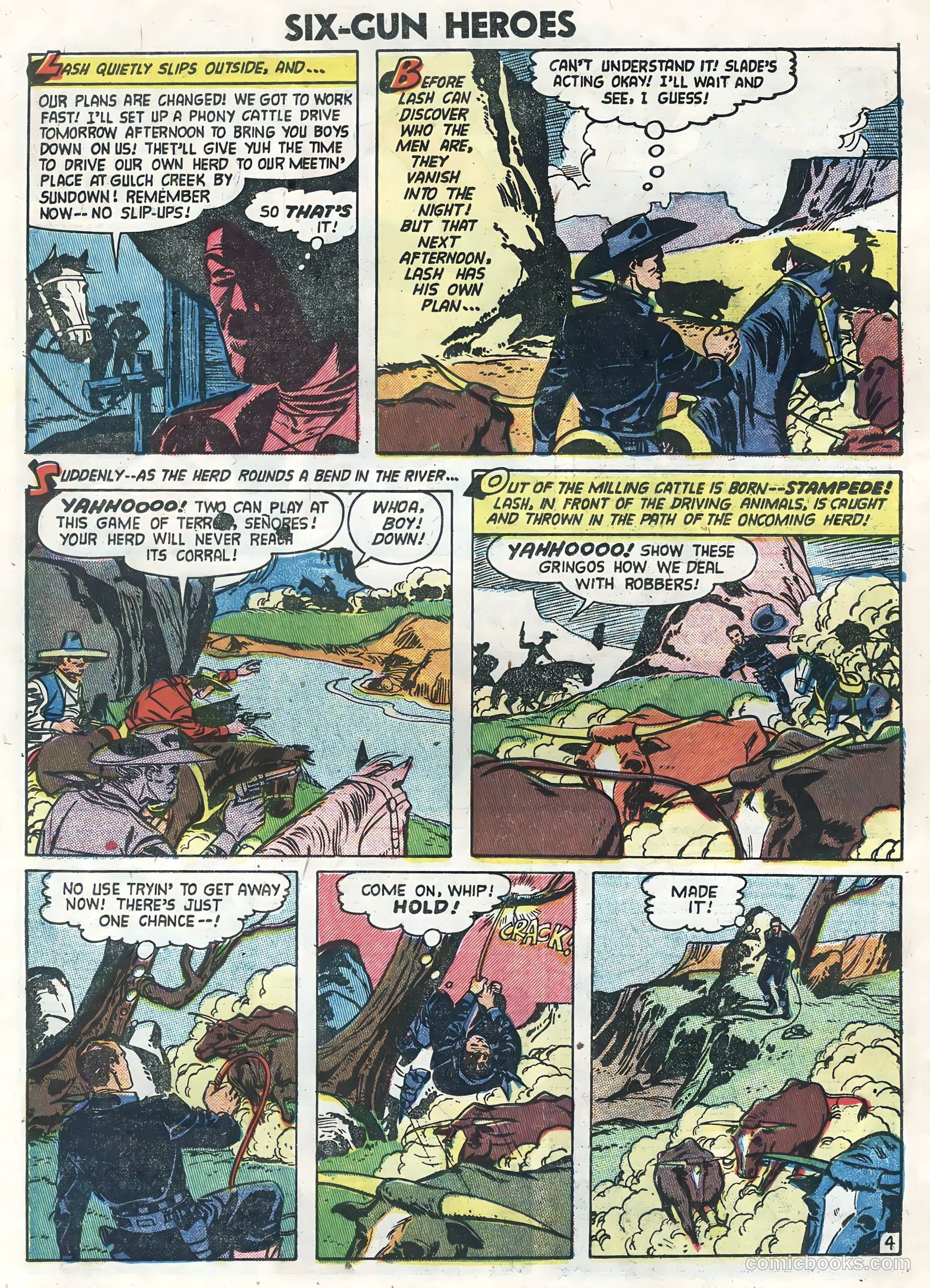 Six-Gun Heroes #25 (1954) — page 26 of 36