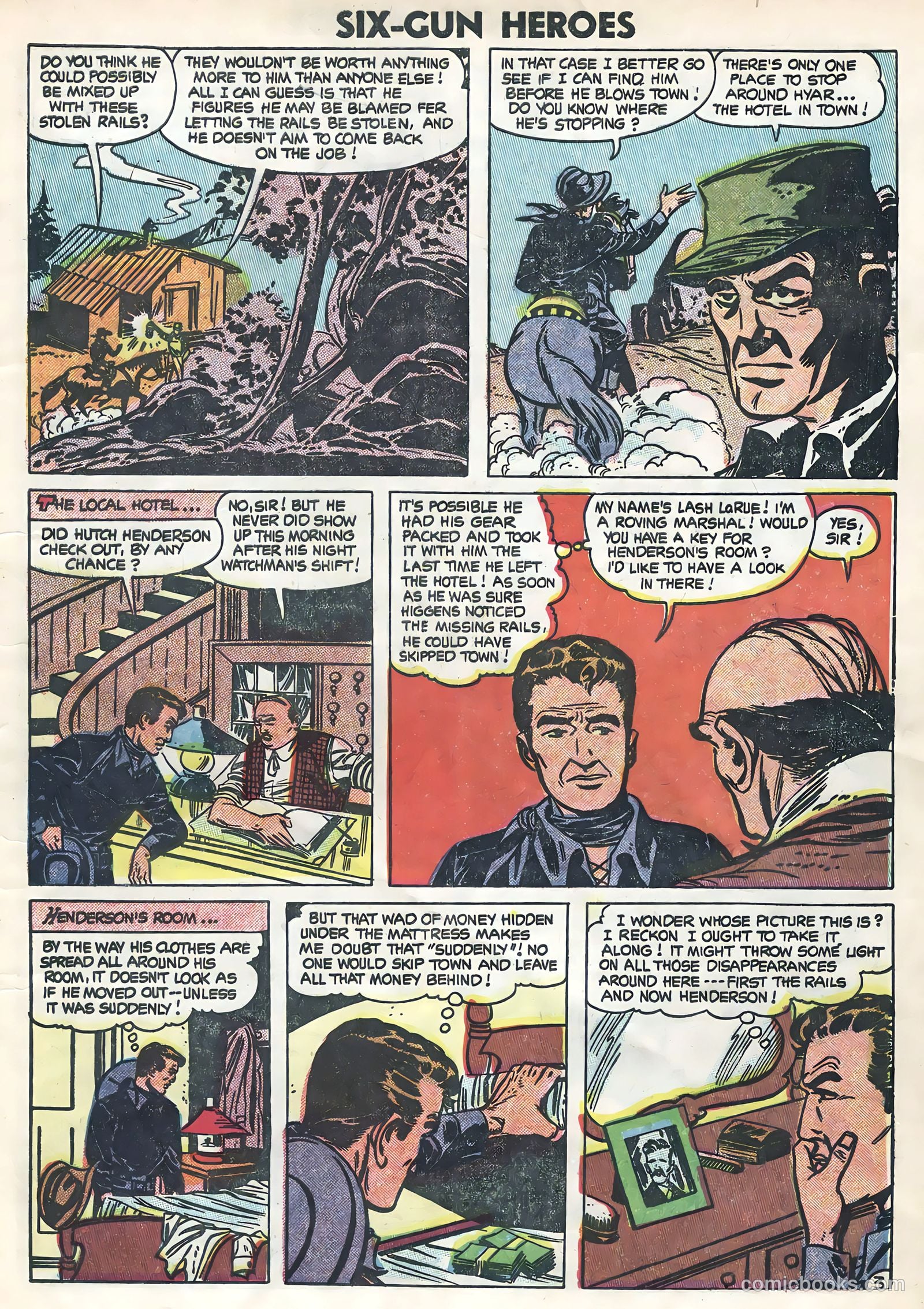 Six-Gun Heroes #26 (1954) — page 5 of 36