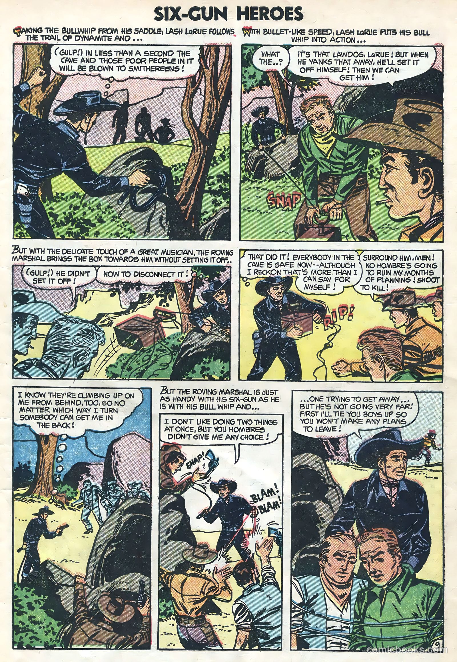Six-Gun Heroes #26 (1954) — page 11 of 36