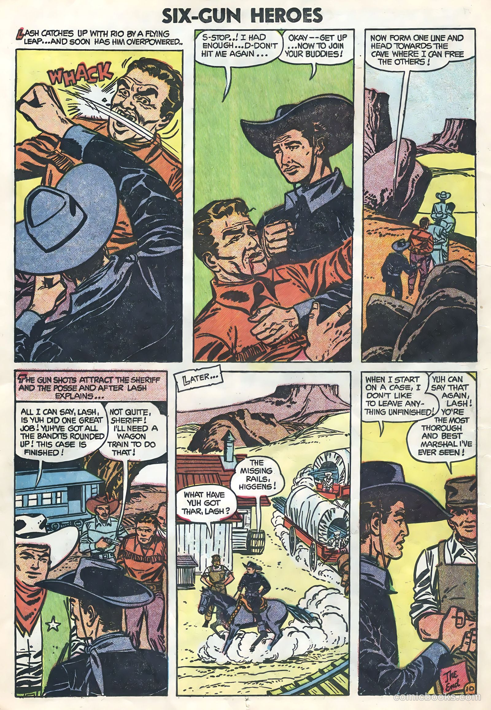 Six-Gun Heroes #26 (1954) — page 12 of 36