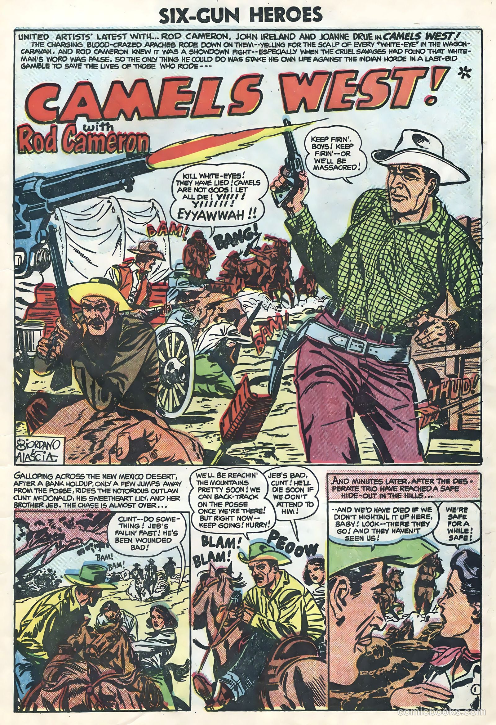 Six-Gun Heroes #26 (1954) — page 13 of 36