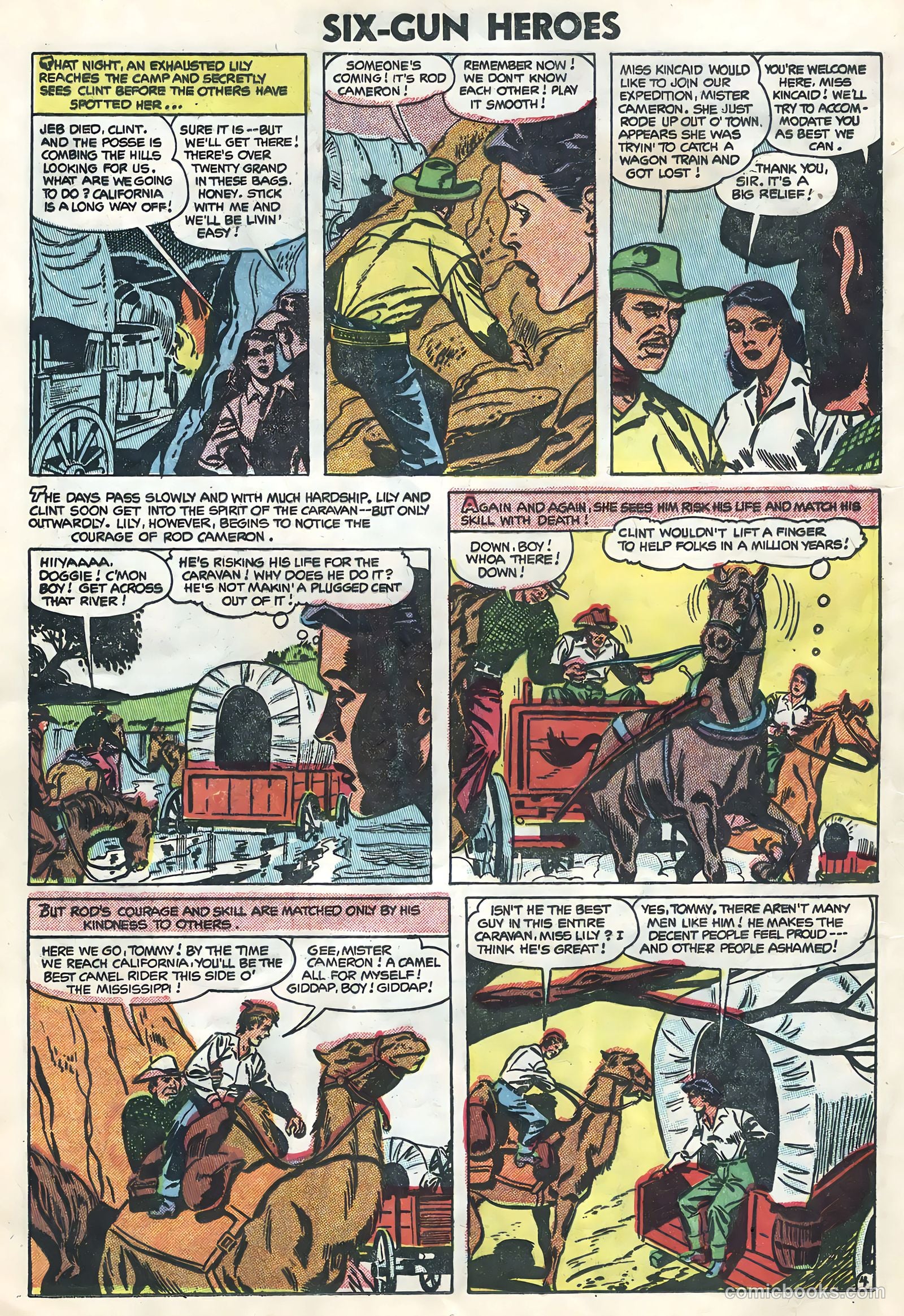 Six-Gun Heroes #26 (1954) — page 16 of 36