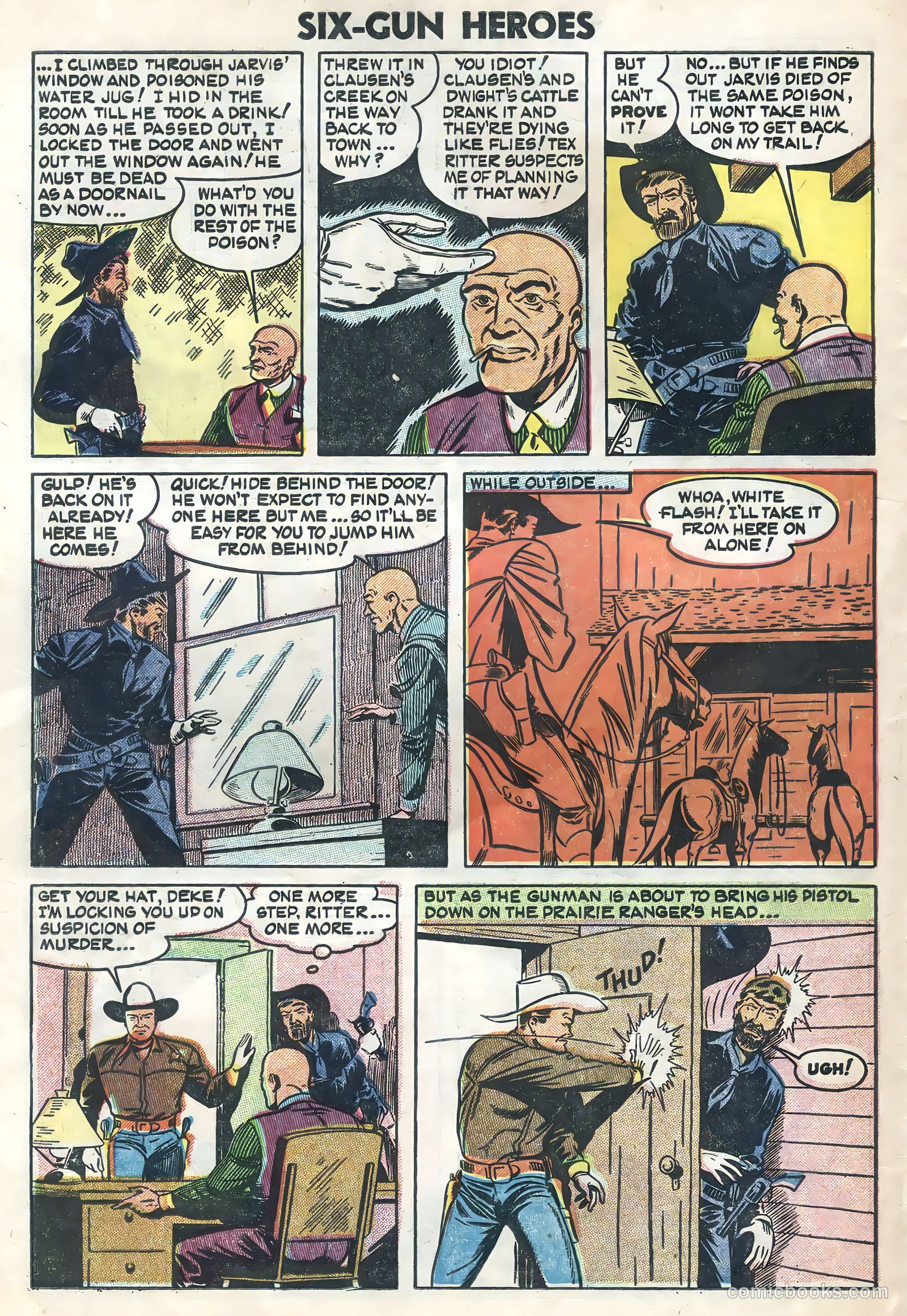 Six-Gun Heroes #26 (1954) — page 26 of 36