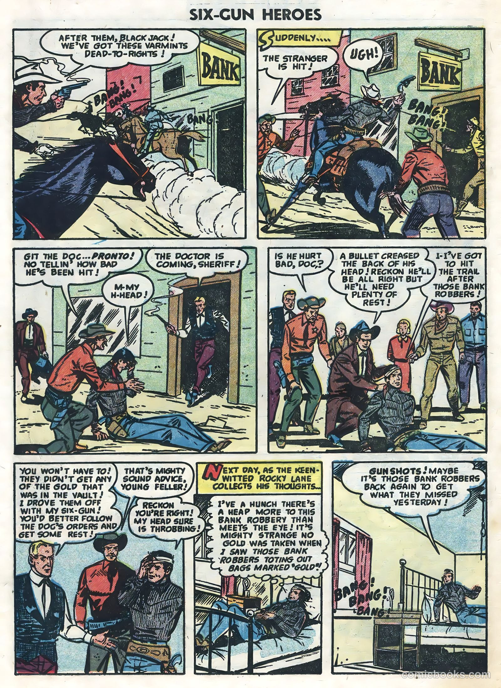 Six-Gun Heroes #27 (1954) — page 18 of 36