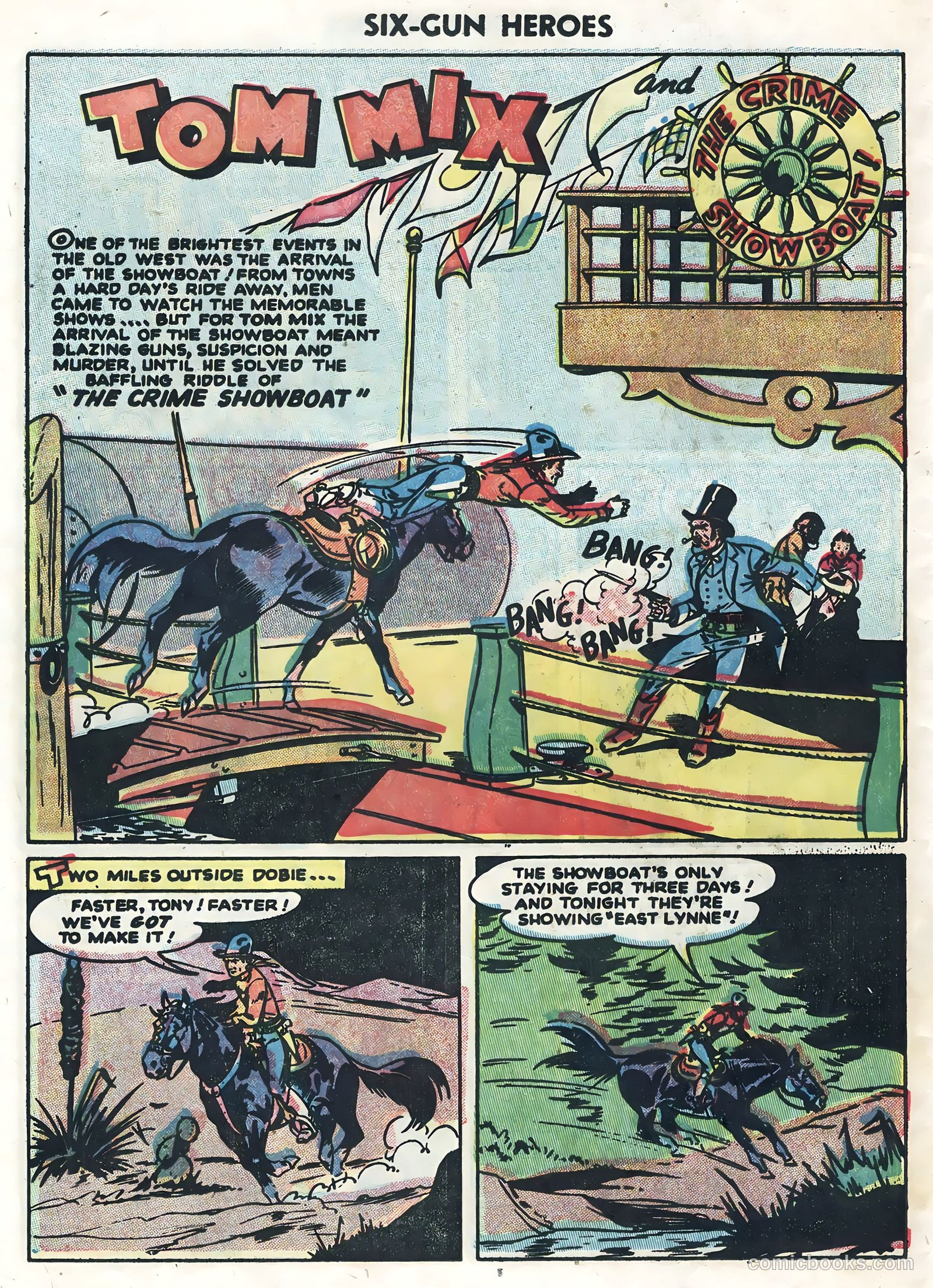 Six-Gun Heroes #27 (1954) — page 24 of 36