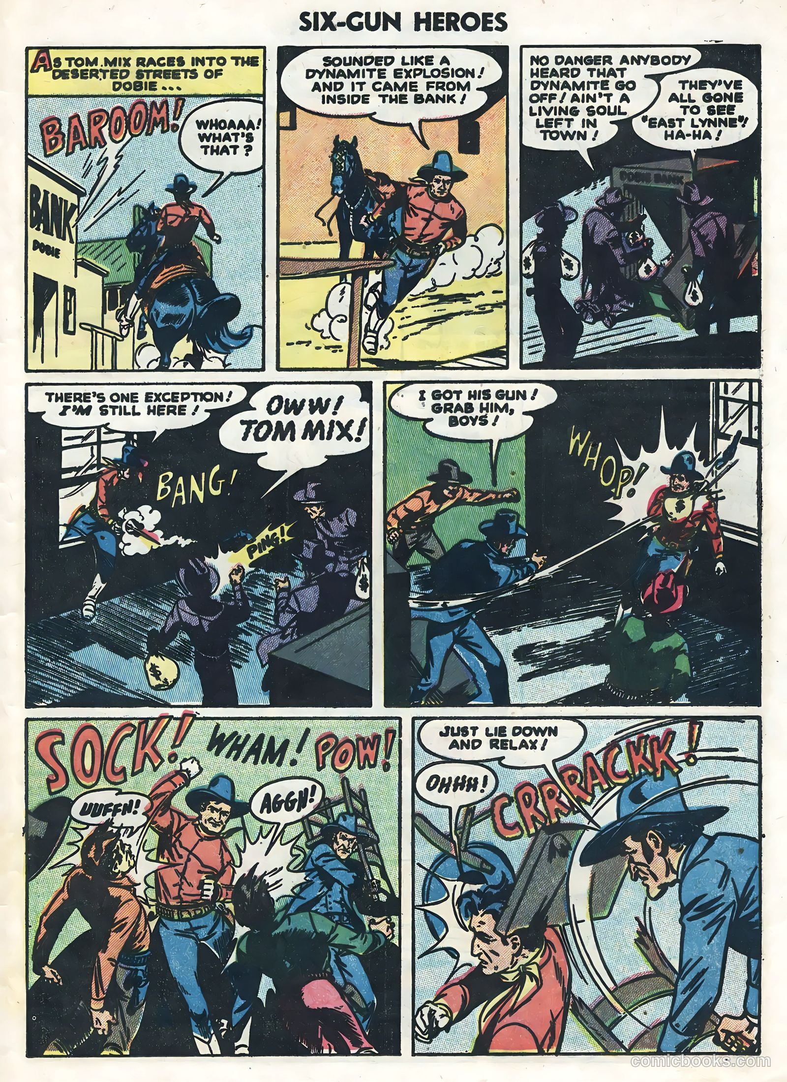 Six-Gun Heroes #27 (1954) — page 25 of 36