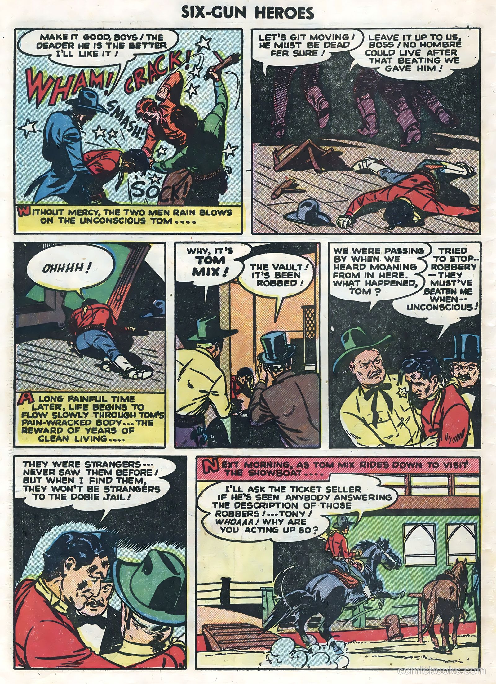 Six-Gun Heroes #27 (1954) — page 26 of 36