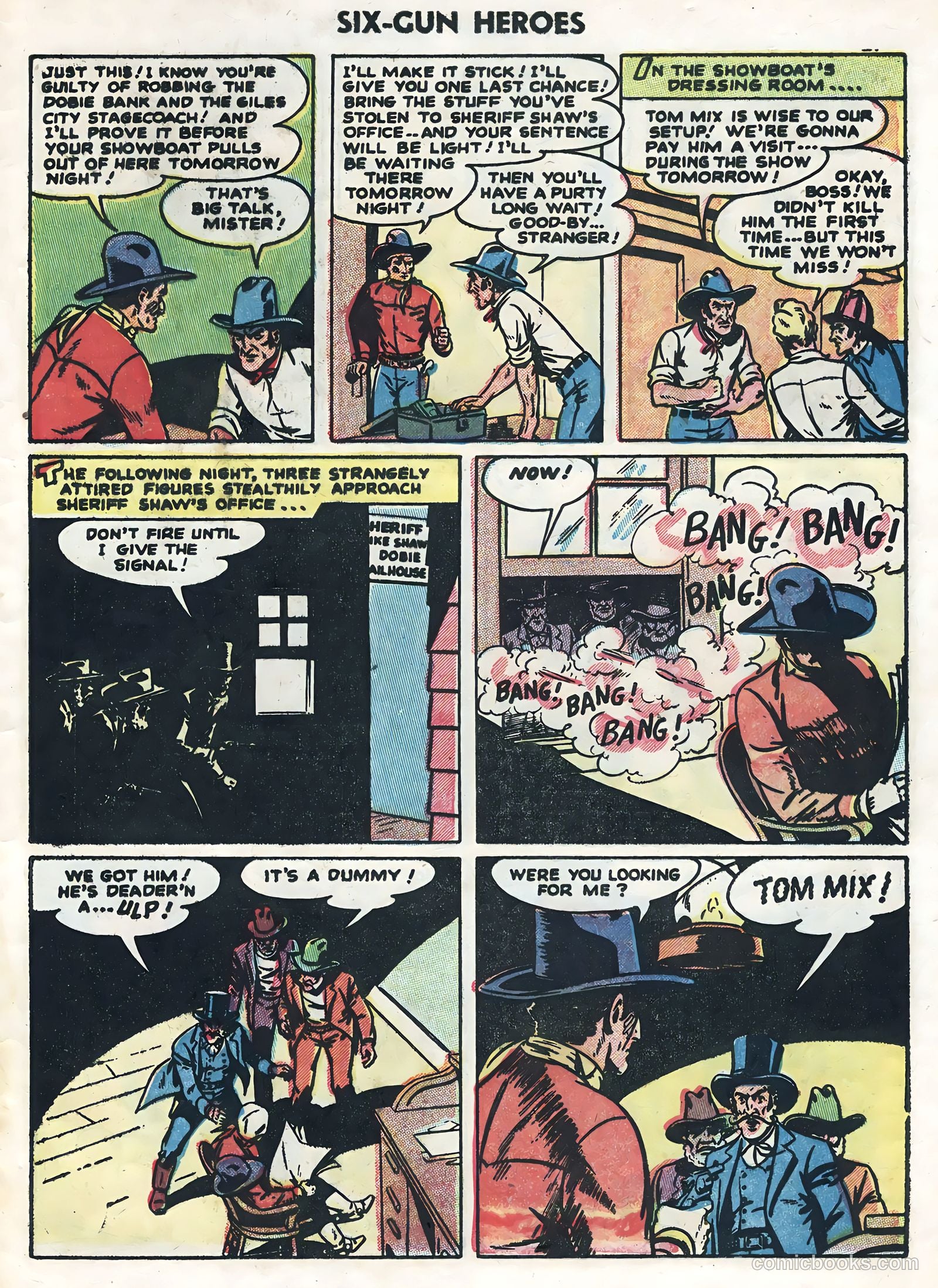 Six-Gun Heroes #27 (1954) — page 29 of 36