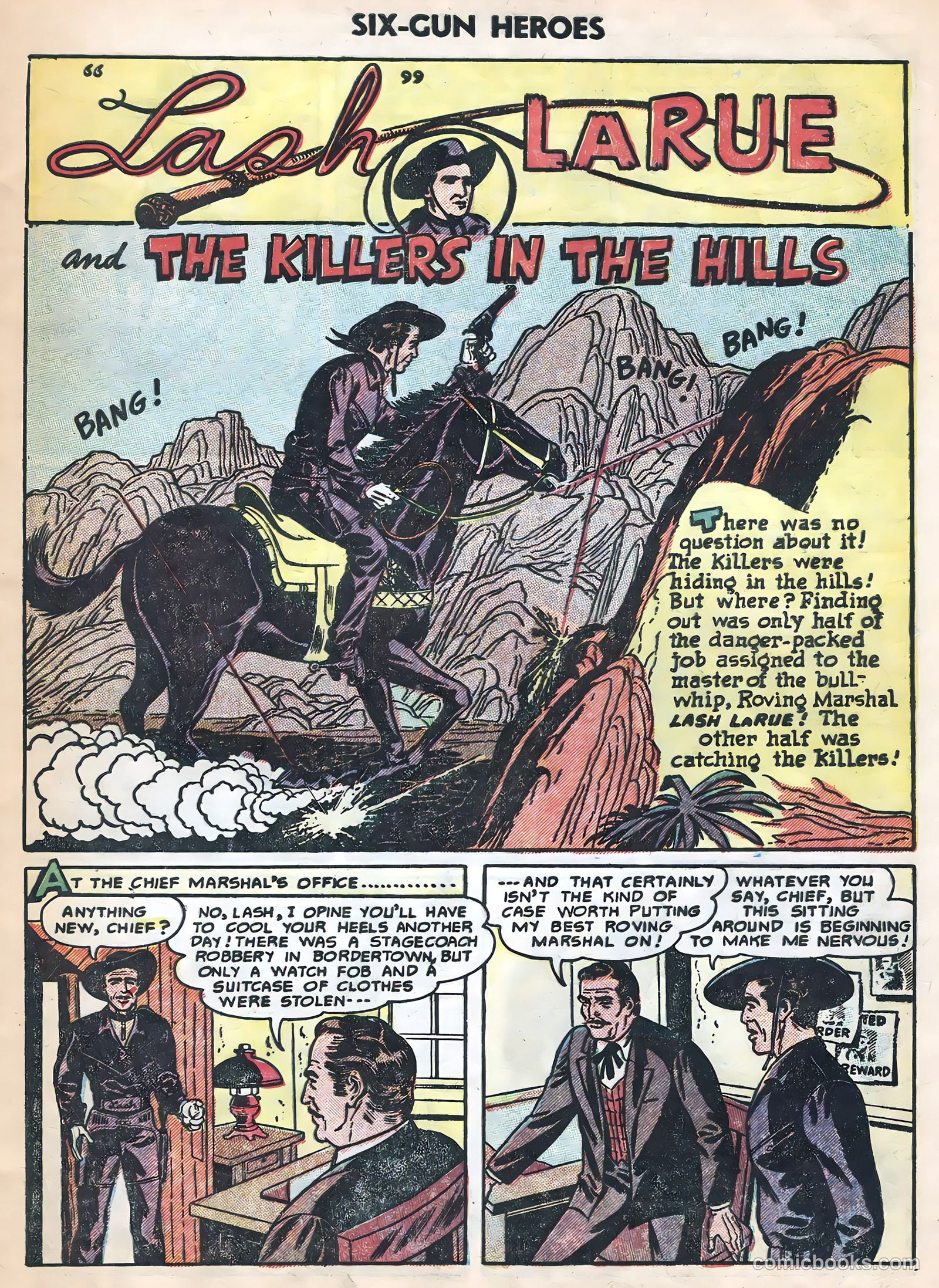 Six-Gun Heroes #28 (1954) — page 9 of 36