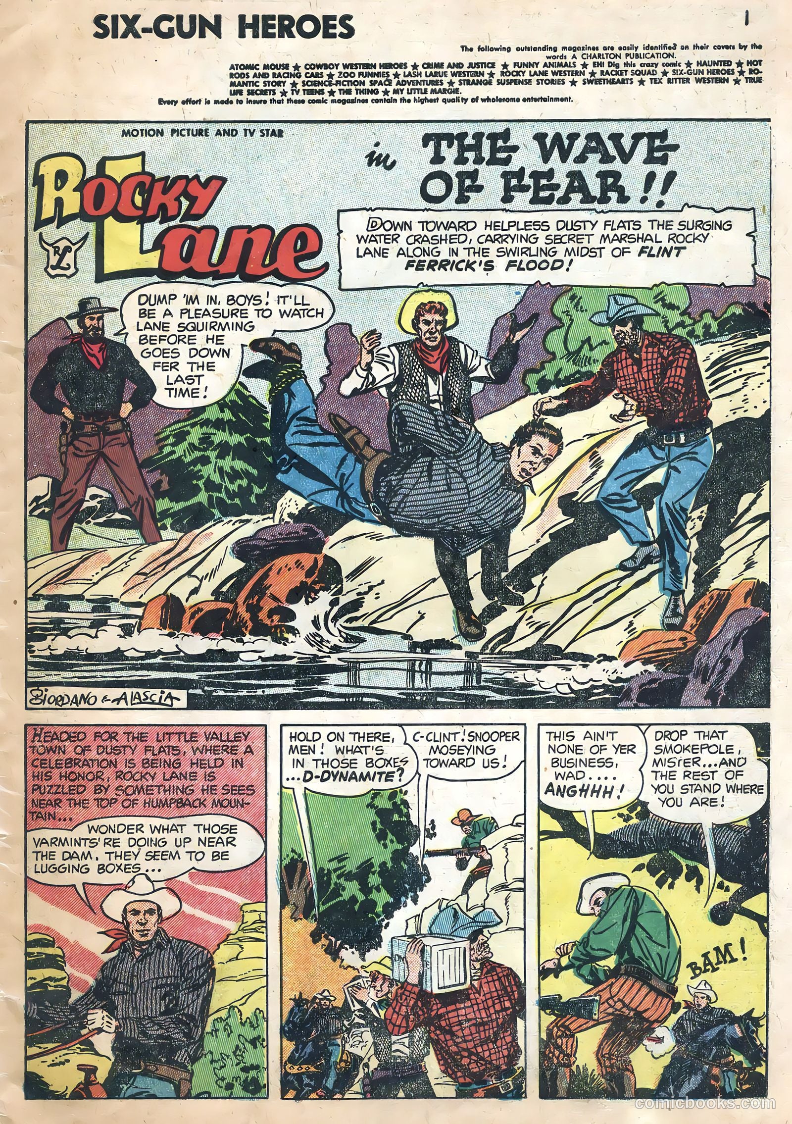 Six-Gun Heroes #29 (1954) — page 3 of 36
