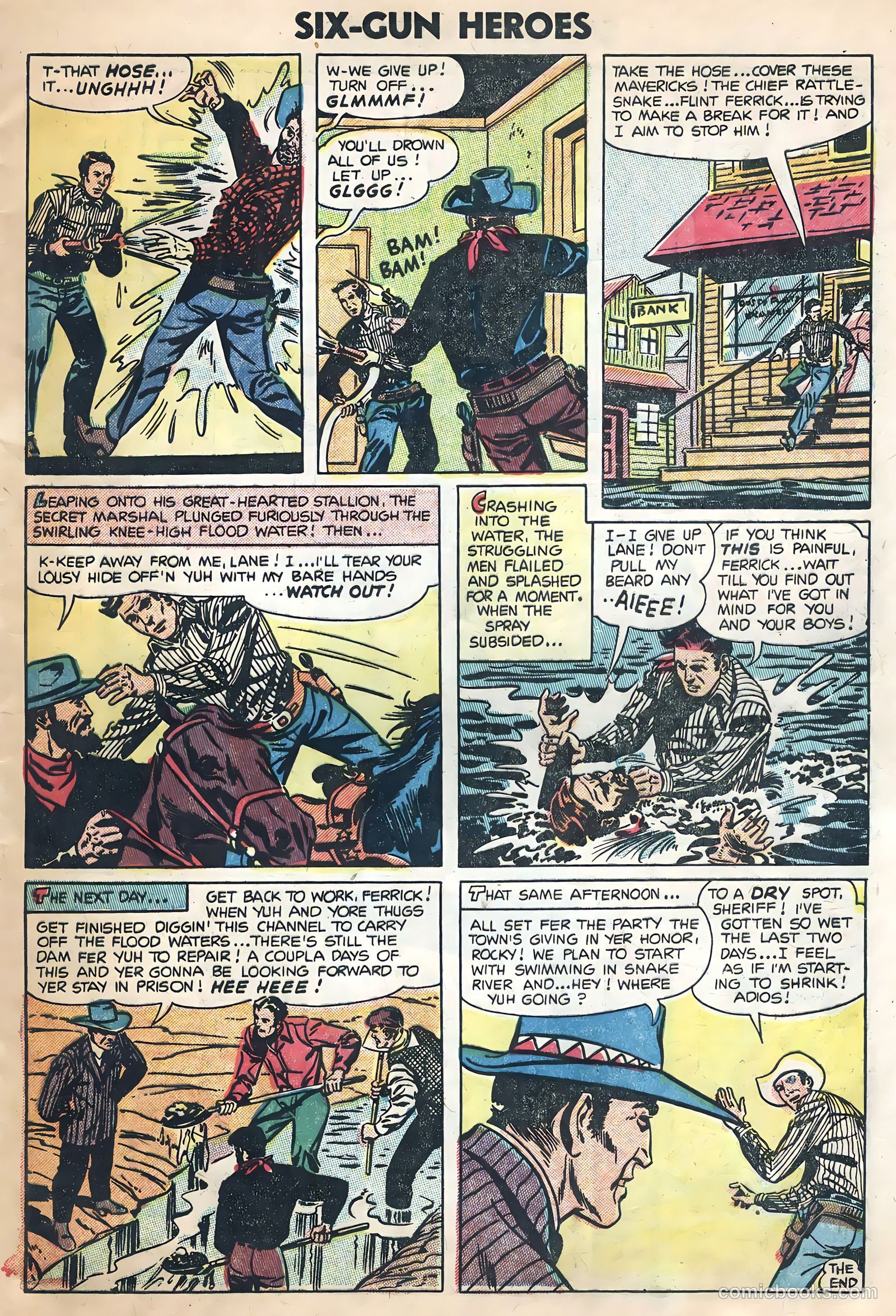 Six-Gun Heroes #29 (1954) — page 9 of 36