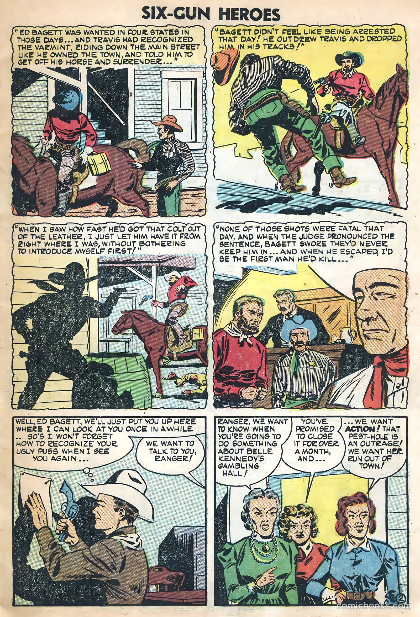 Six-Gun Heroes #29 (1954) — page 11 of 36