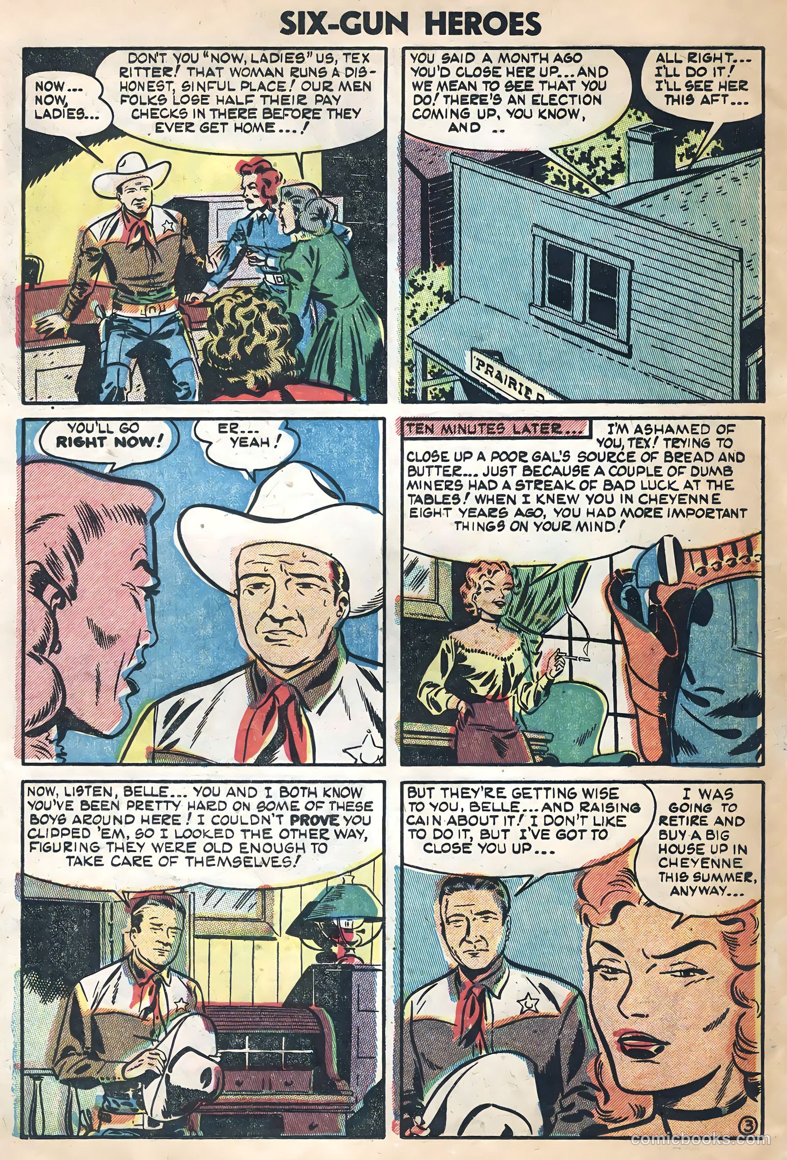 Six-Gun Heroes #29 (1954) — page 12 of 36