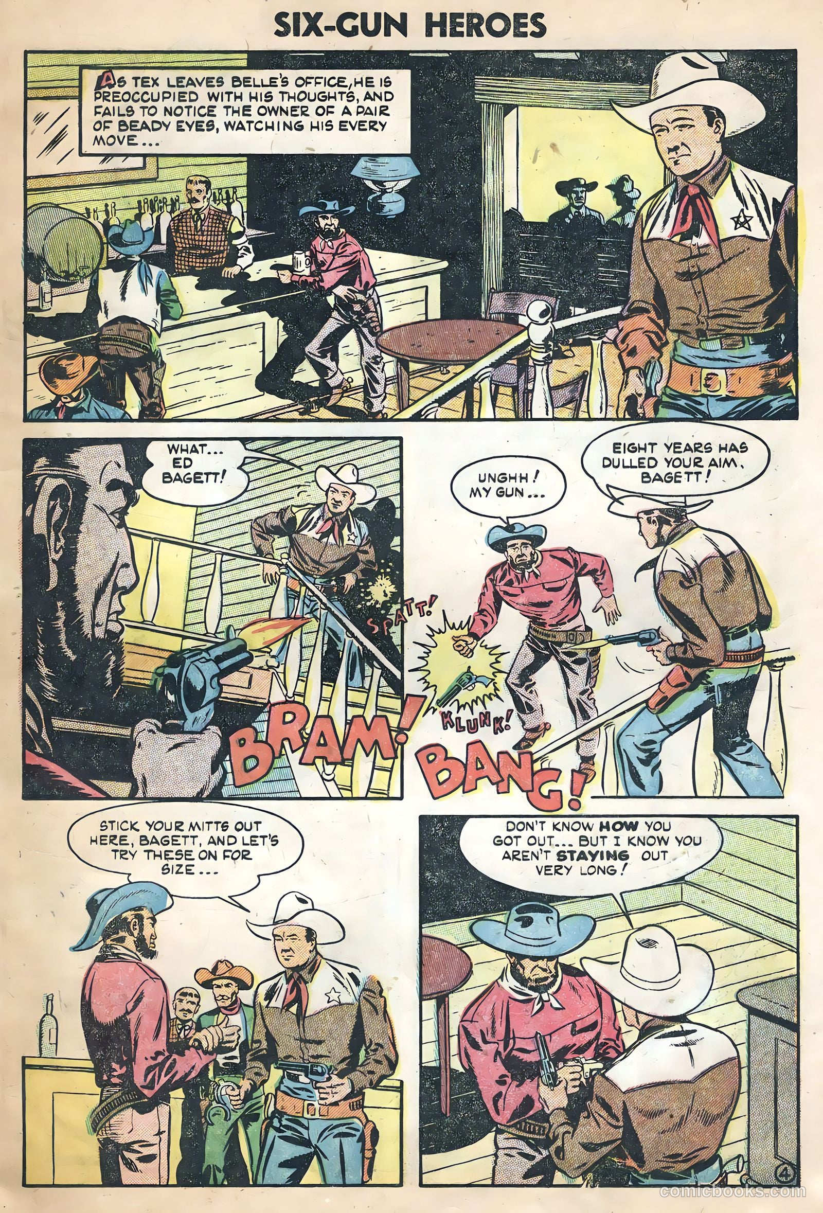 Six-Gun Heroes #29 (1954) — page 13 of 36
