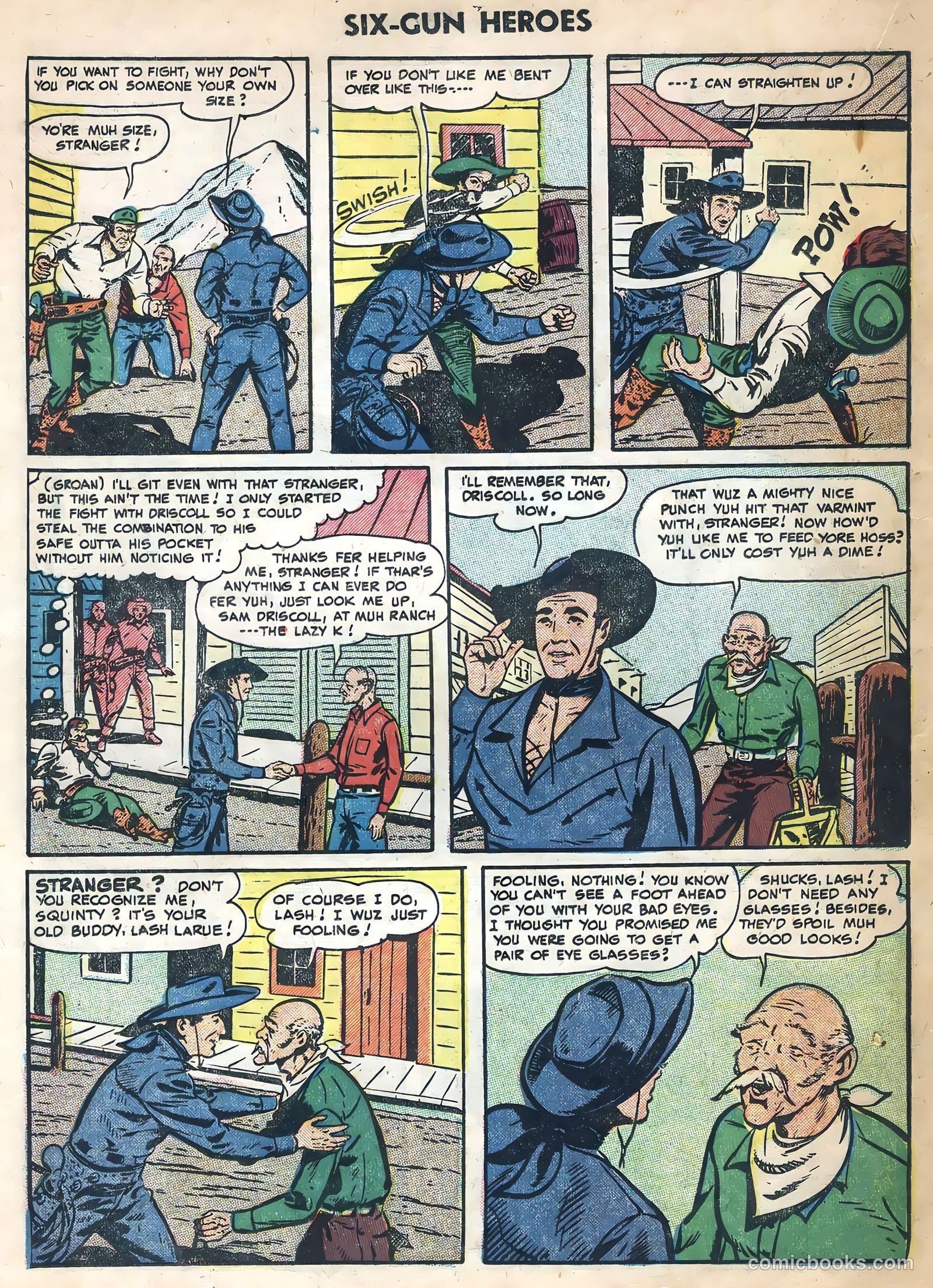Six-Gun Heroes #29 (1954) — page 18 of 36