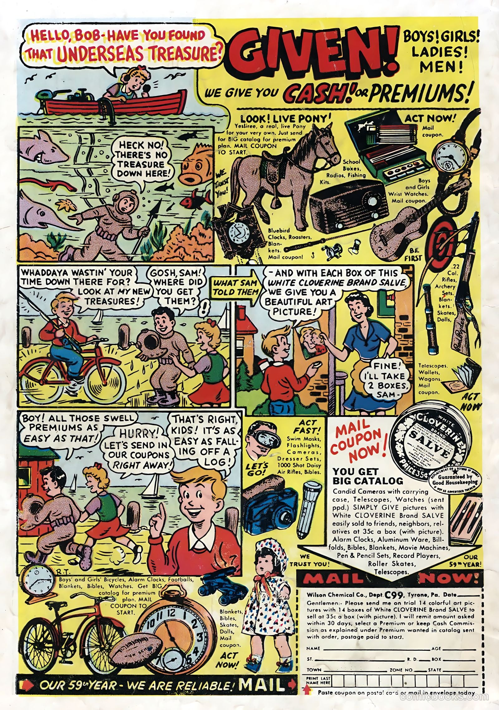 Six-Gun Heroes #29 (1954) — page 36 of 36